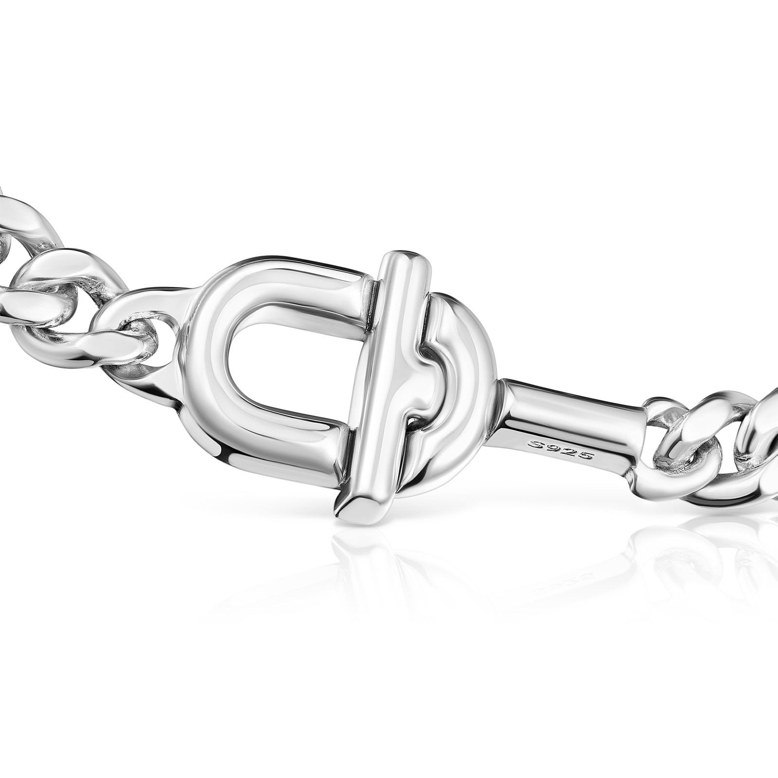 PULSERA BARBADA DE PLATA TOUS MANIFESTO - 2