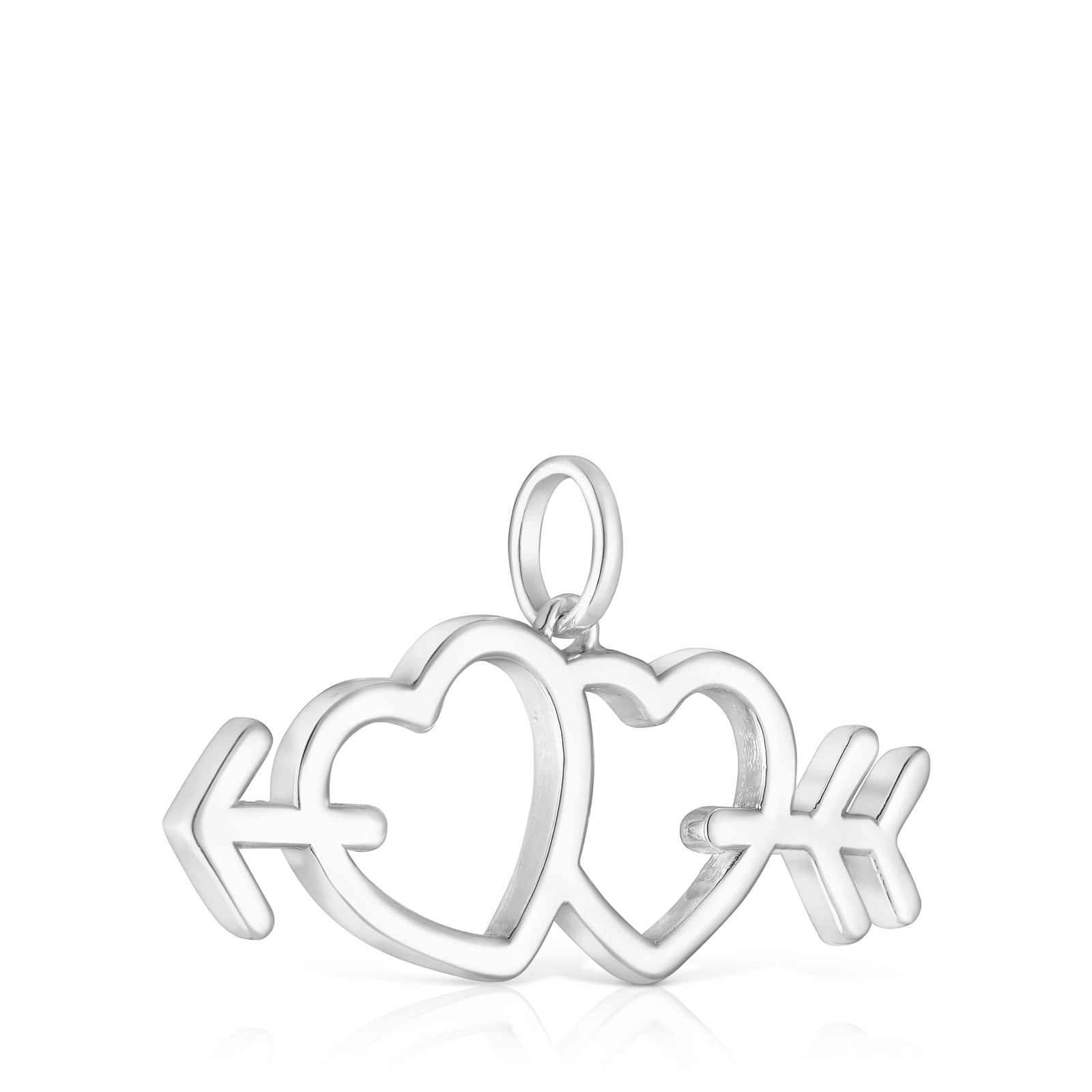 COLGANTE DE PLATA MOTIVOS FLECHA/CORAZÓN MEDALLIONS - 2