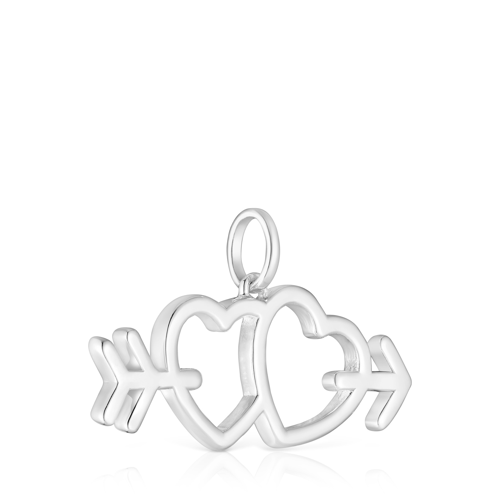 COLGANTE DE PLATA MOTIVOS FLECHA/CORAZÓN MEDALLIONS - 3