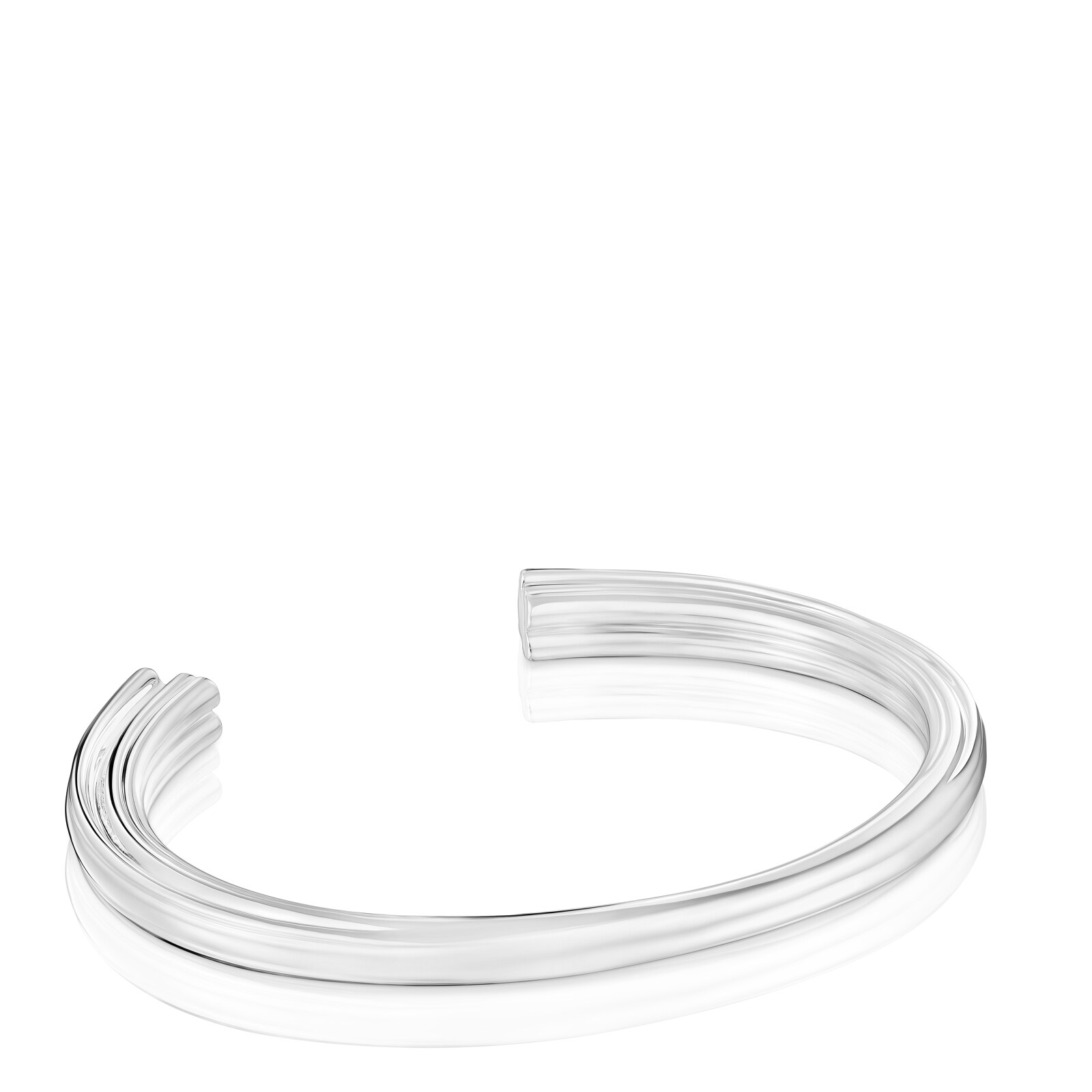 PULSERA ESCLAVA DE PLATA Y MOTIVO OSO TOUS 1950 - 3