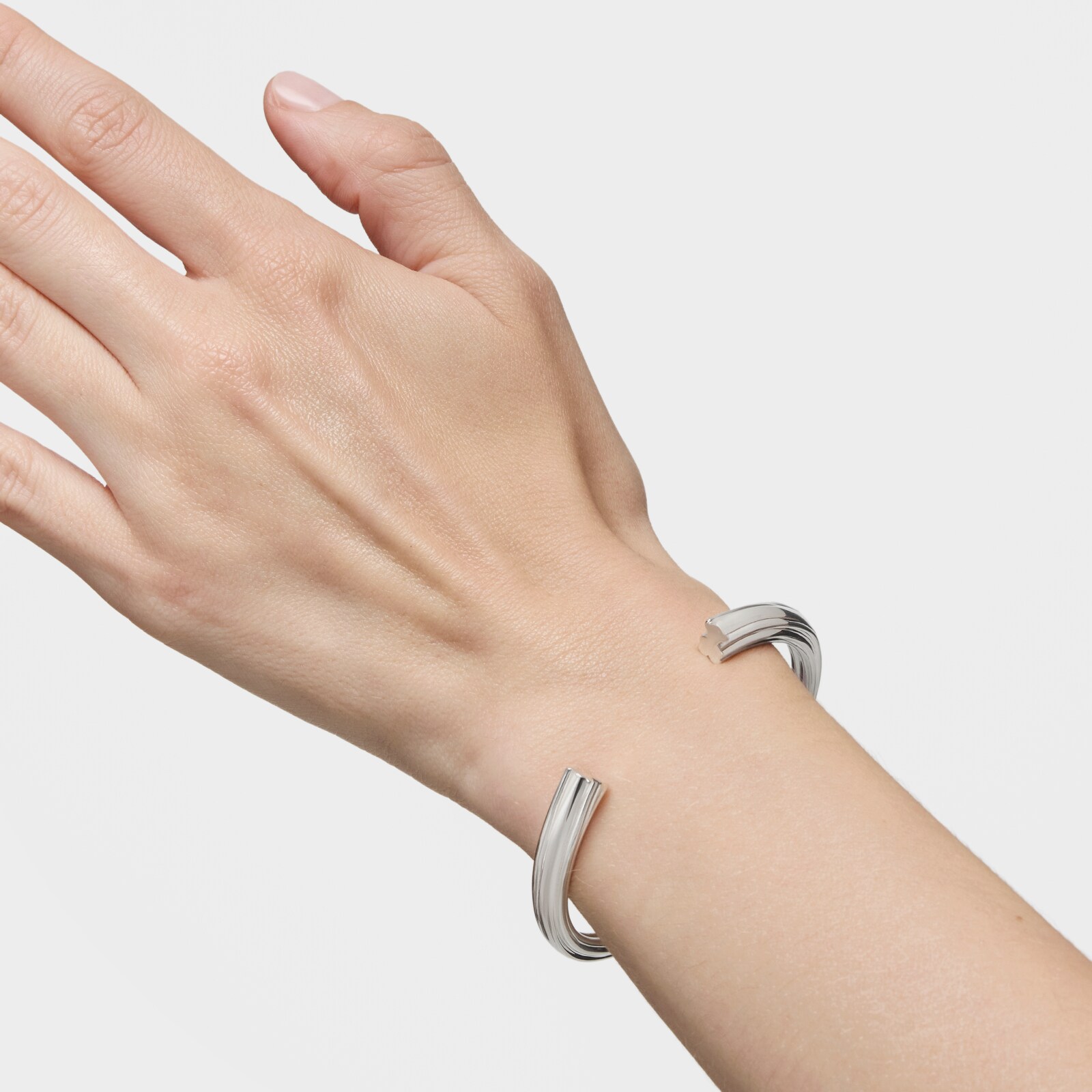 PULSERA ESCLAVA DE PLATA Y MOTIVO OSO TOUS 1950 - 5