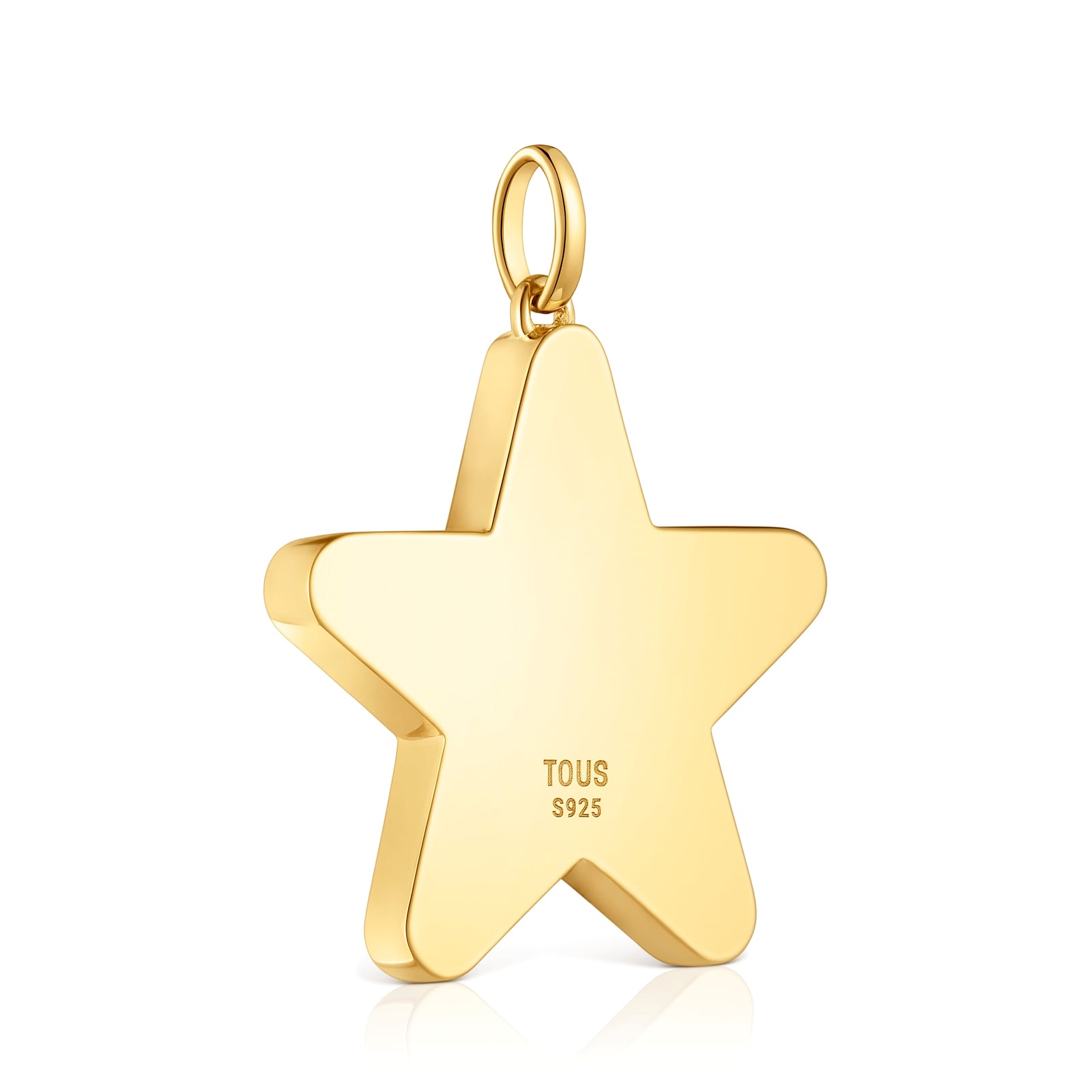 COLGANTE PLATA 1ªLEY BAÑO ORO ESTREL 29MM - 3