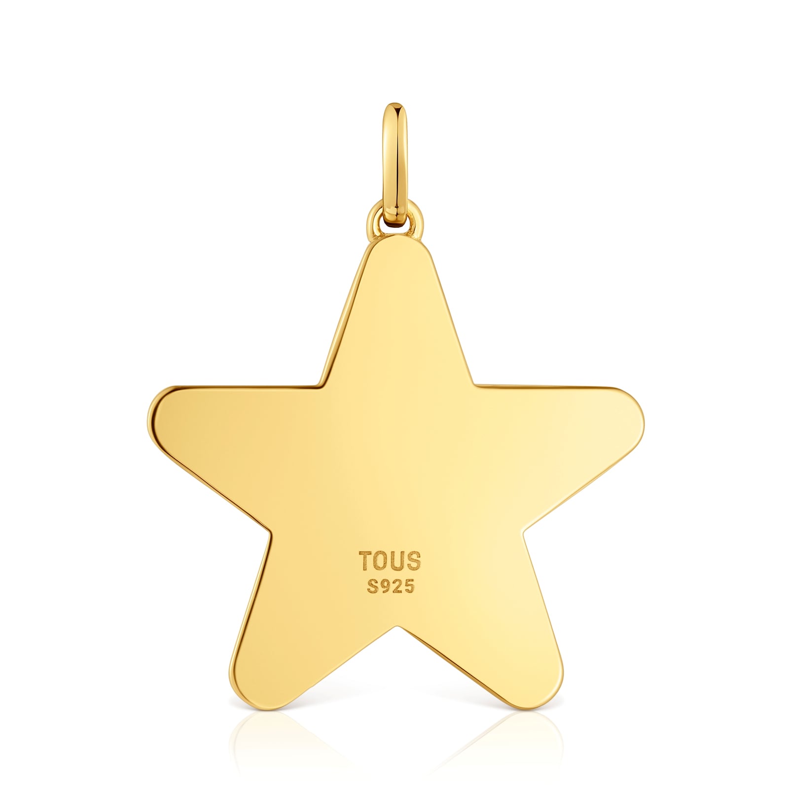 COLGANTE PLATA 1ªLEY BAÑO ORO ESTREL 29MM - 4