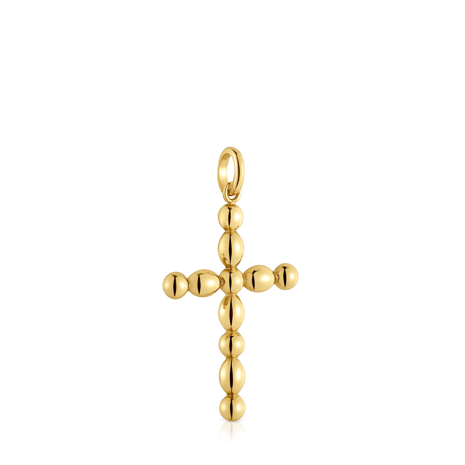 COLGANTE GRANDE MOTIVO CRUZ DE ORO BASICS - 2