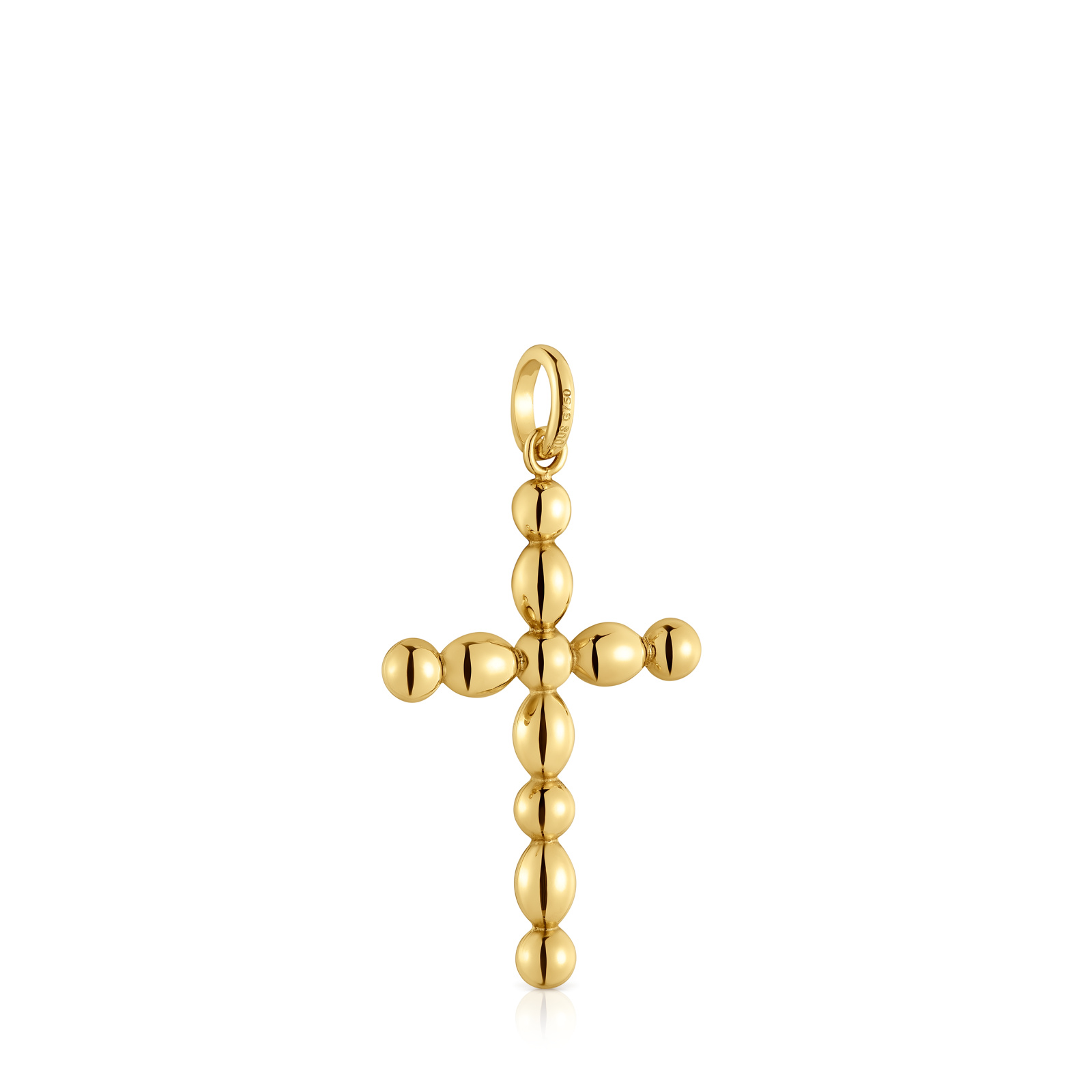 COLGANTE GRANDE MOTIVO CRUZ DE ORO BASICS - 3