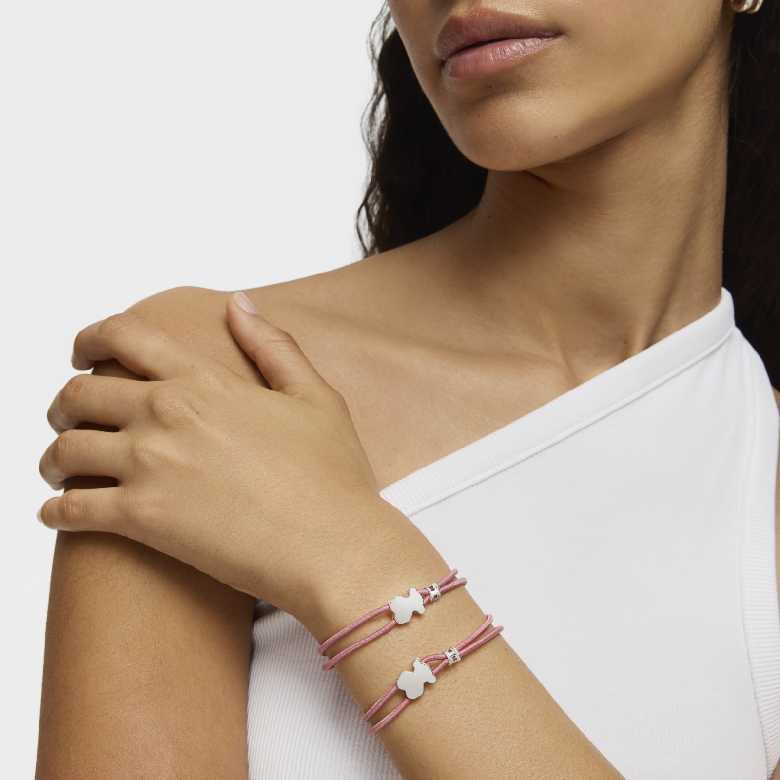 PULSERA ELÁSTICA ROSA SWEET DOLLS - 6