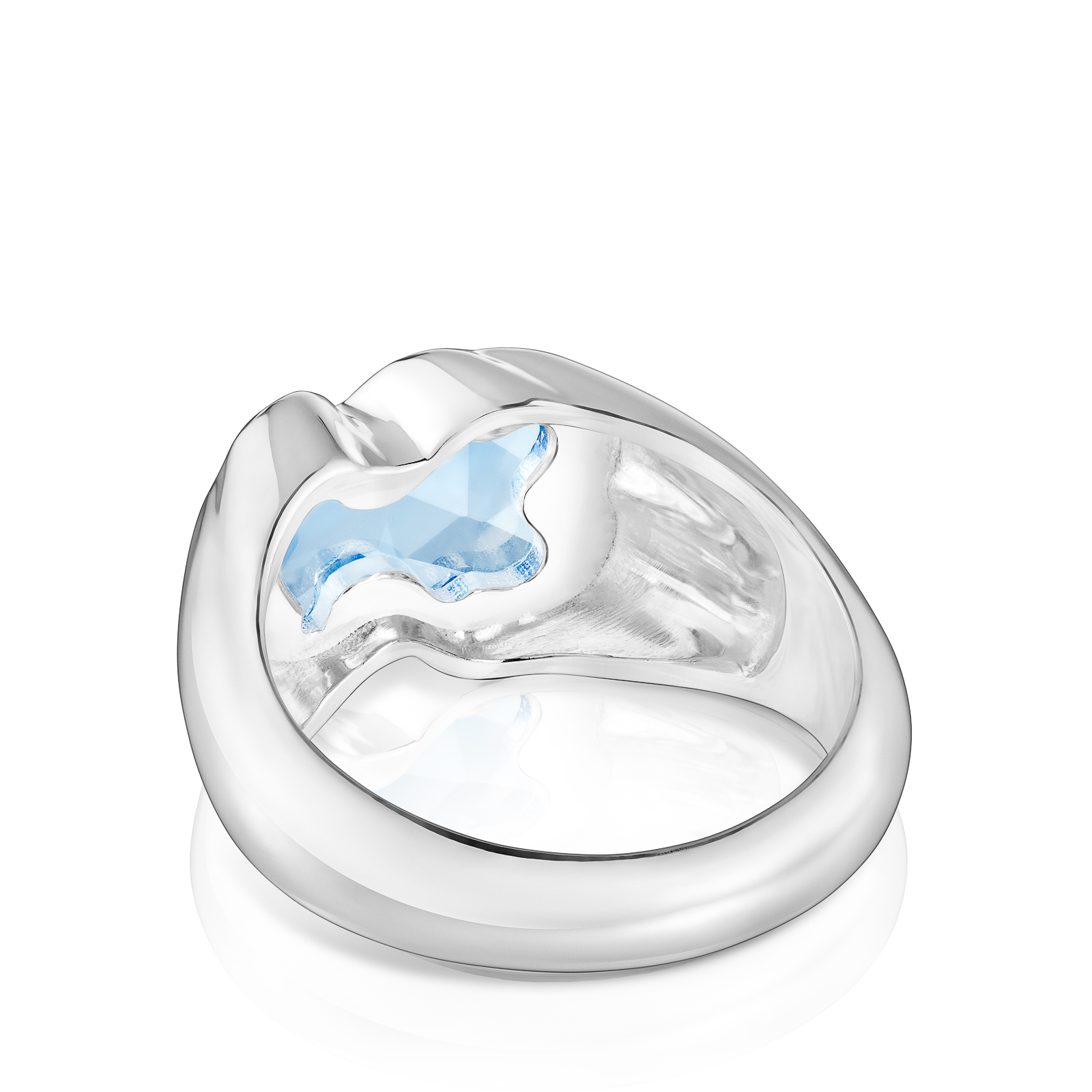 ANILLO PLATA OSO ICON COLOR LGG TALLA 14 - 3
