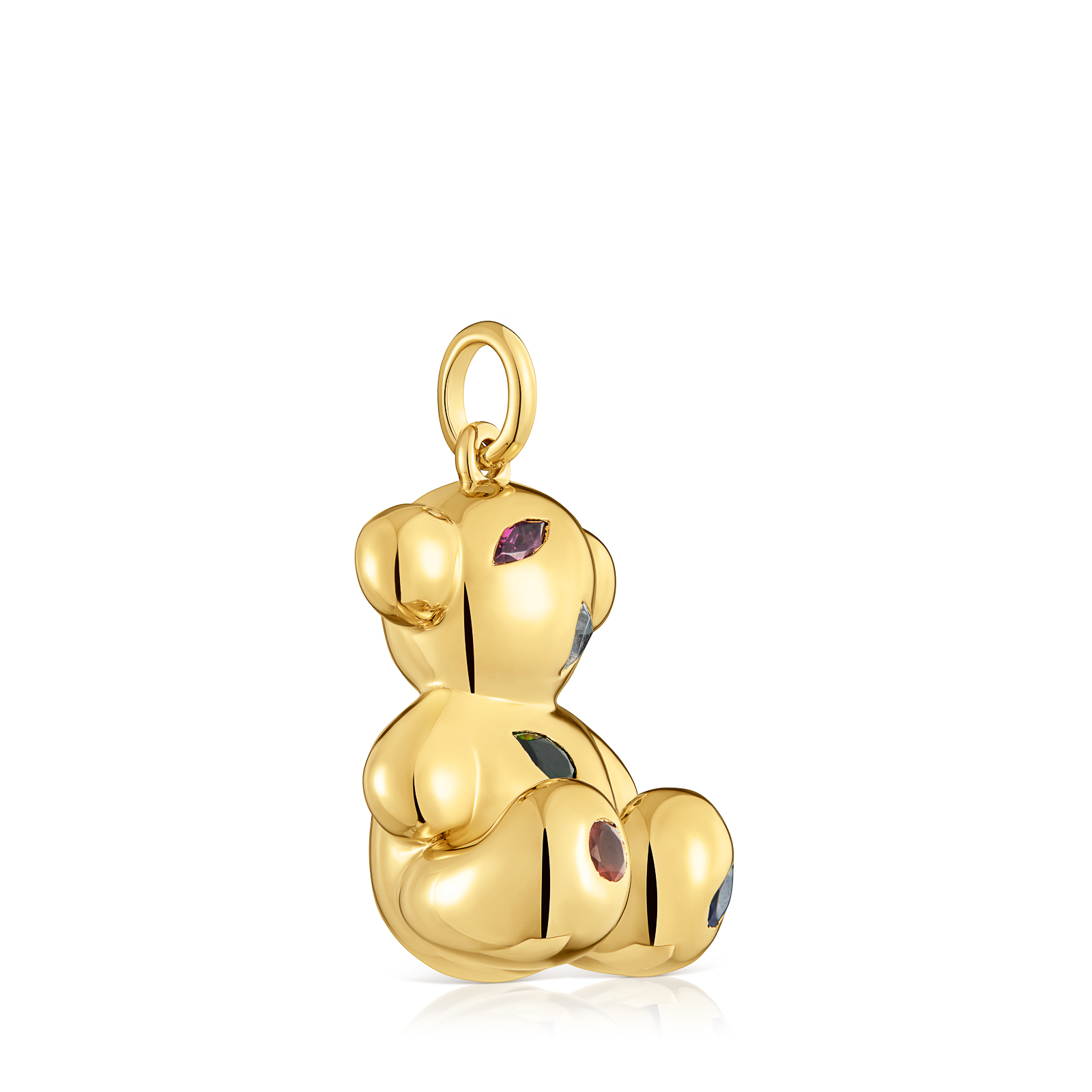 DIJE PLATA BAÑO ORO 18KT - 2