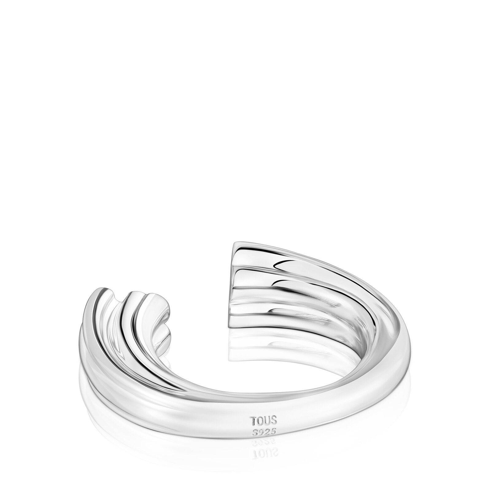 ANILLO ABIERTO DE PLATA Y MOTIVO OSO TOUS 1950 - 3