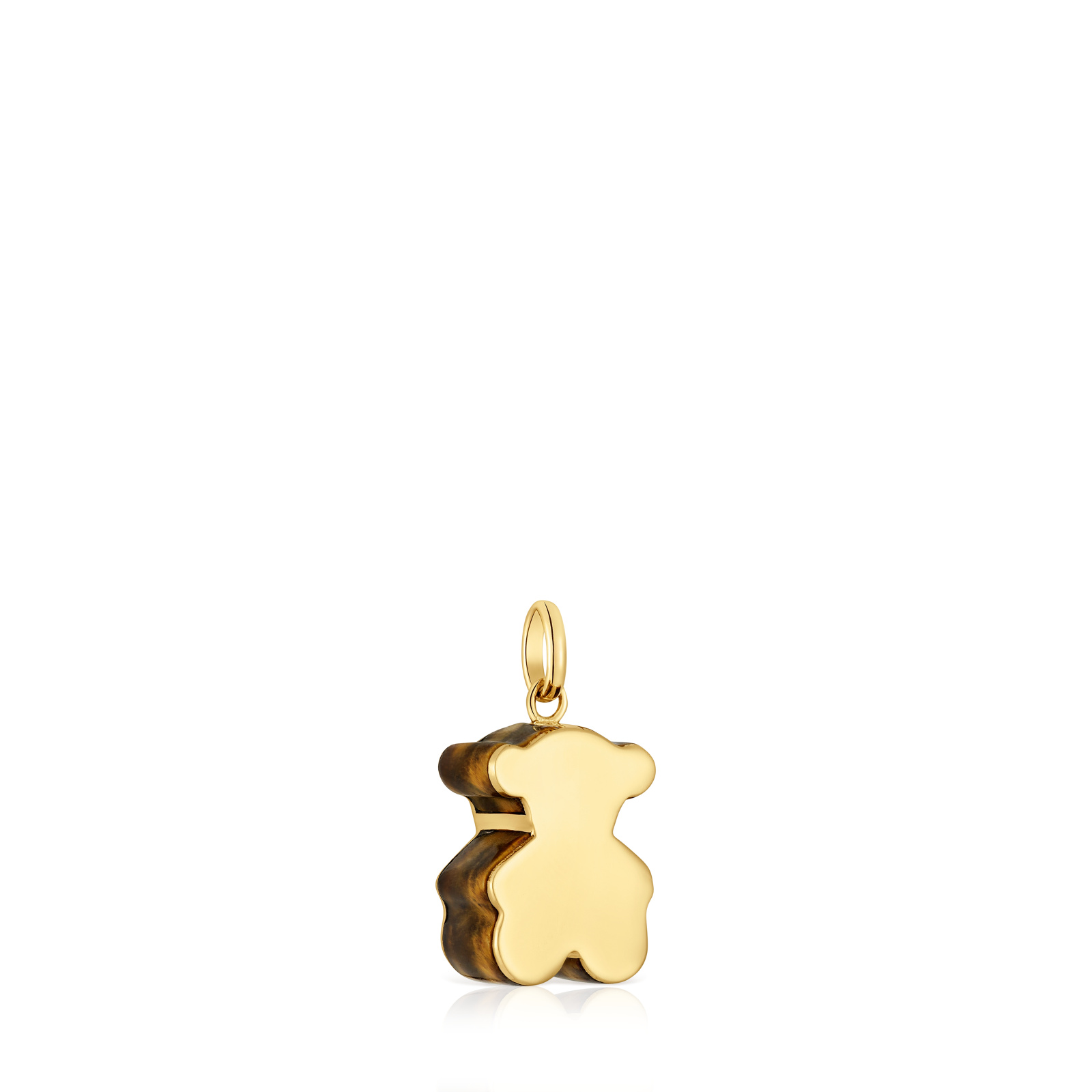 COLGANTE OSO DE ORO Y OJO DE TIGRE TOUS 1950 - 1