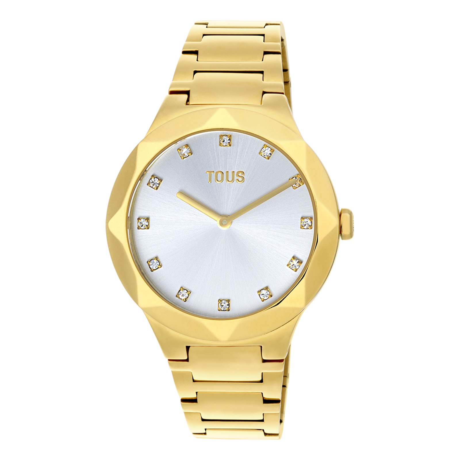 RELOJ ANALÓGICO CON BRAZALETE DE ACERO IPG DORADO KARAT - 1