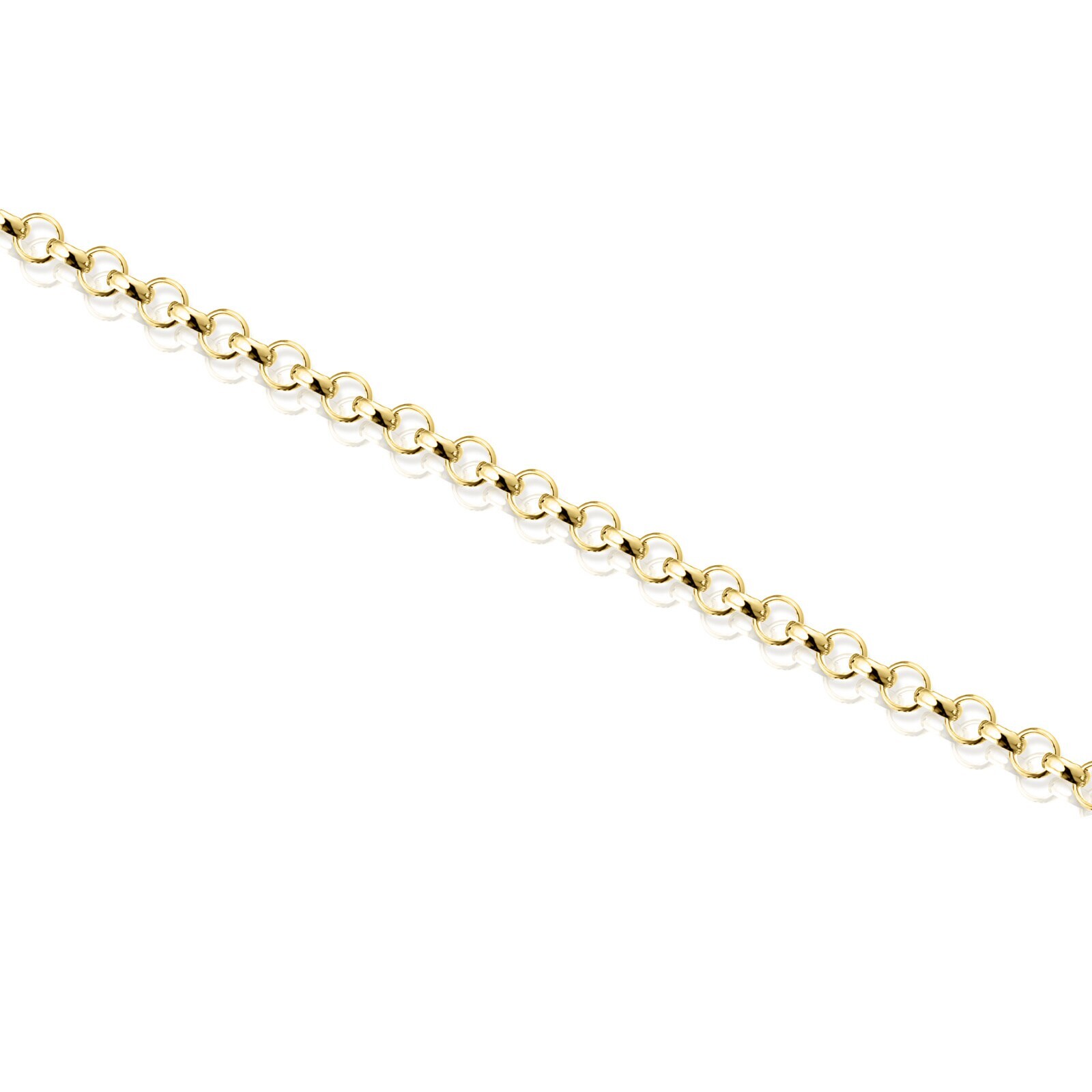 PULSERA CON BAÑO DE ORO 18 KT SOBRE PLATA HOLD - 3