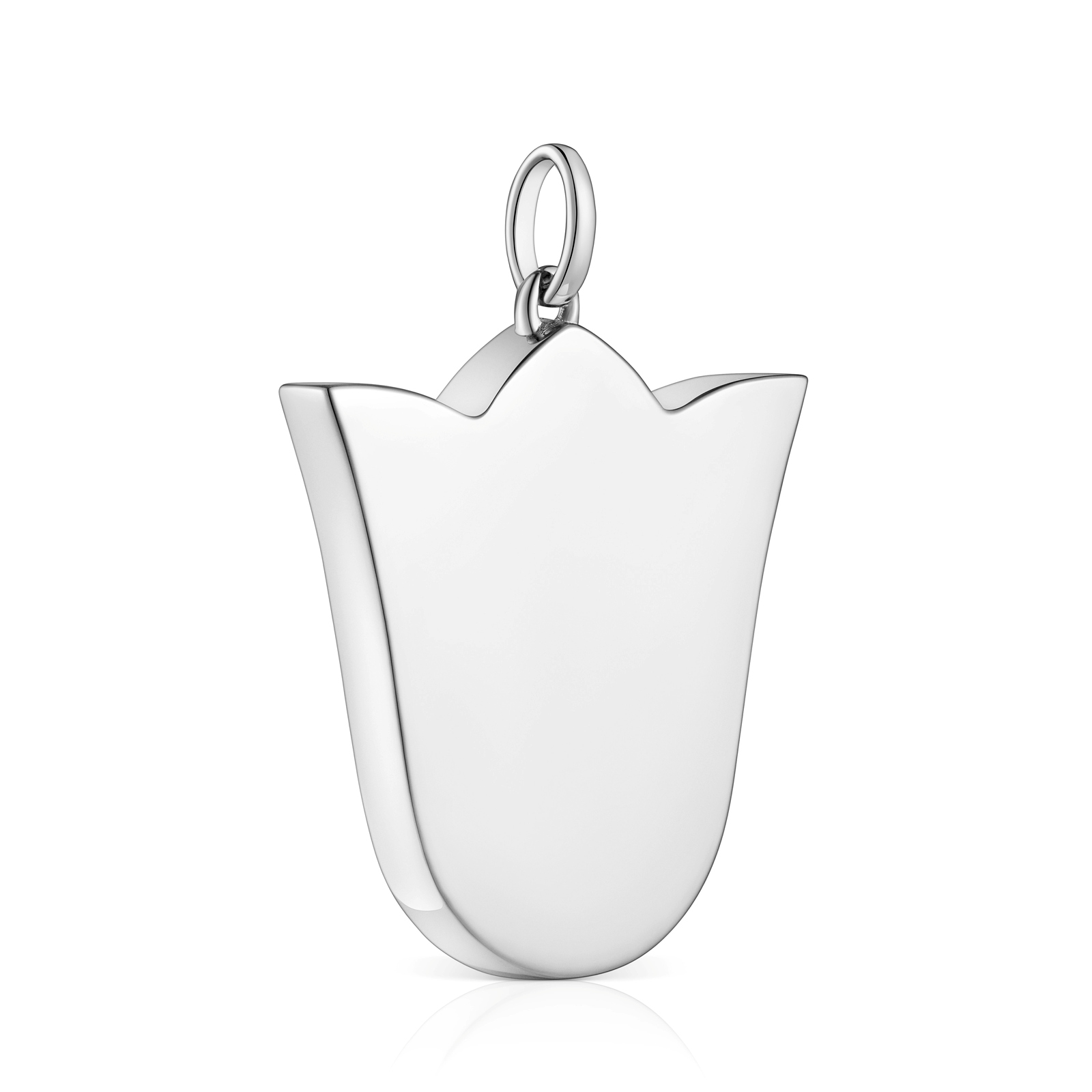 COLGANTE MEDIANO TULIPA DE PLATA 29 MM SWEET DOLLS - 2