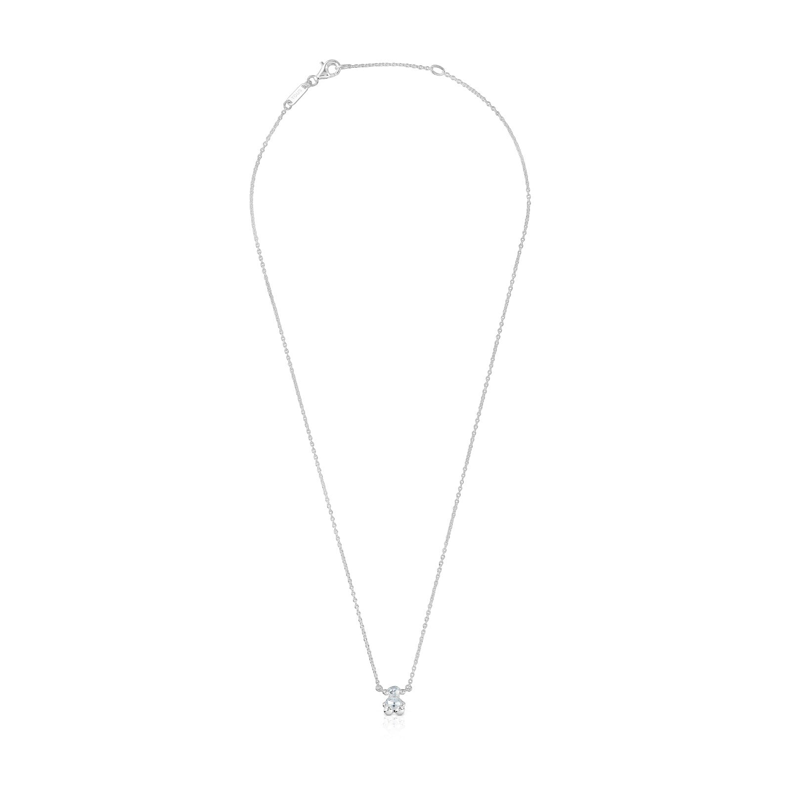 COLLAR PLATAOSO ROCK CRYSTAL - 2
