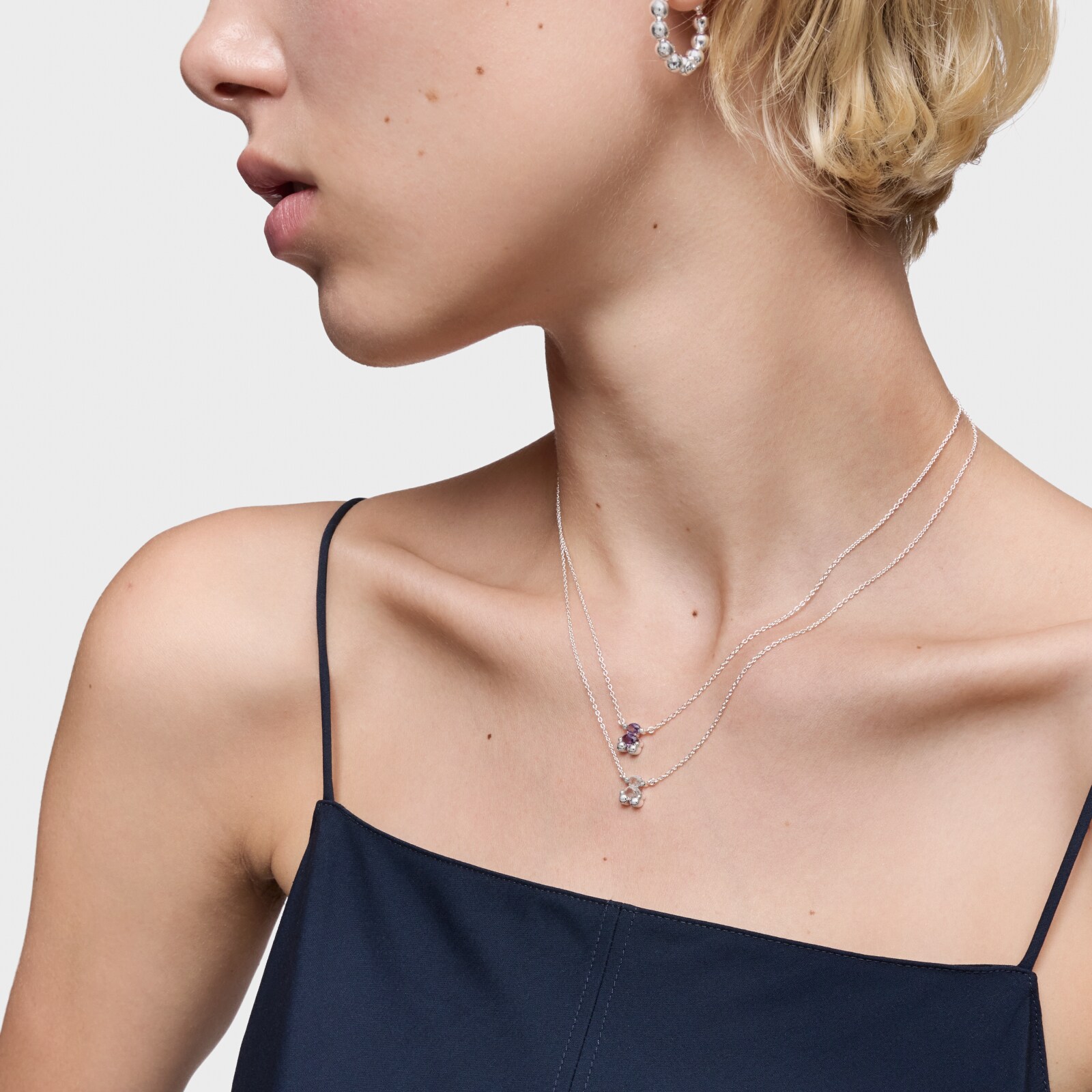 COLLAR PLATAOSO ROCK CRYSTAL - 5