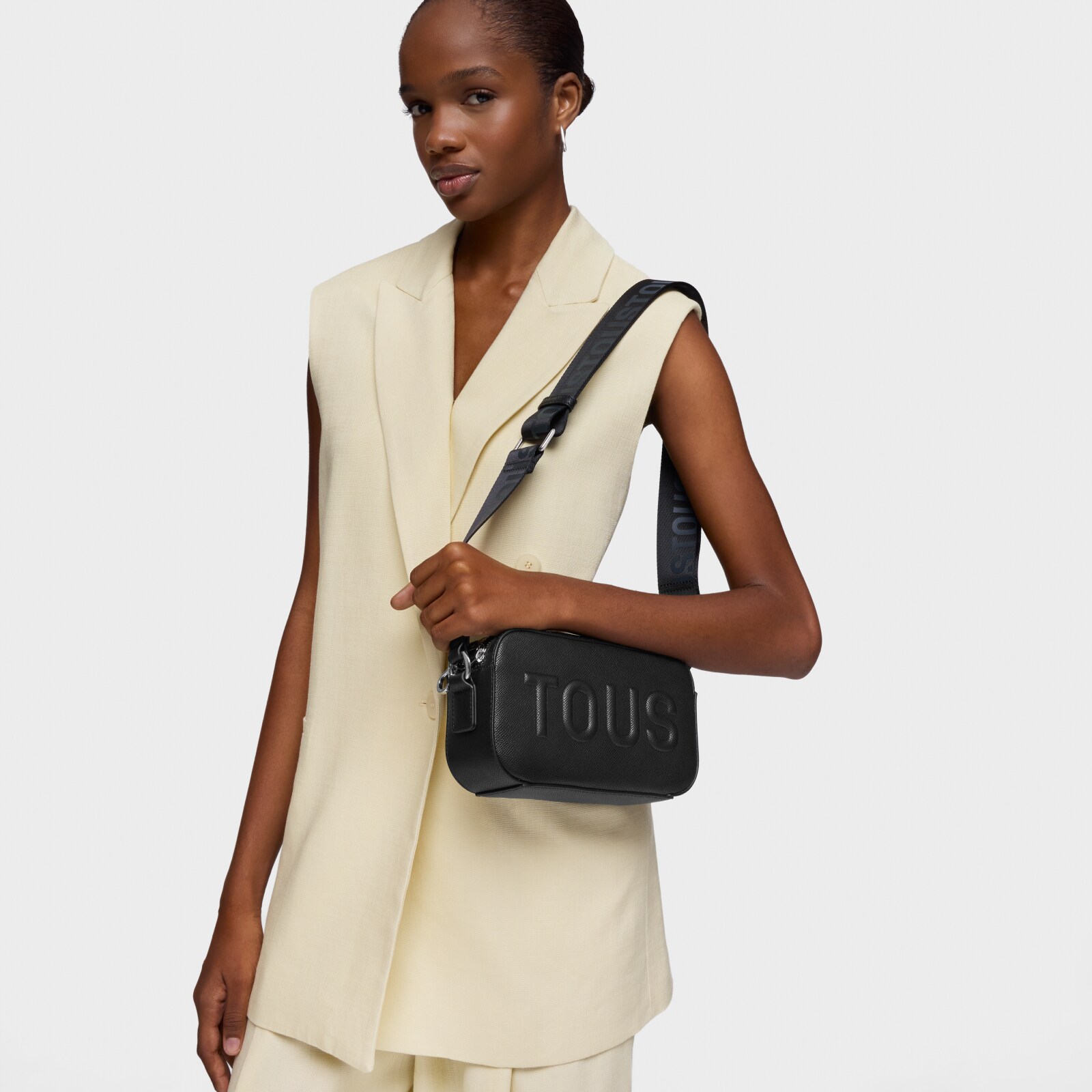 BANDOLERA REPORTER NEGRO TOUS LA RUE NEW - 5