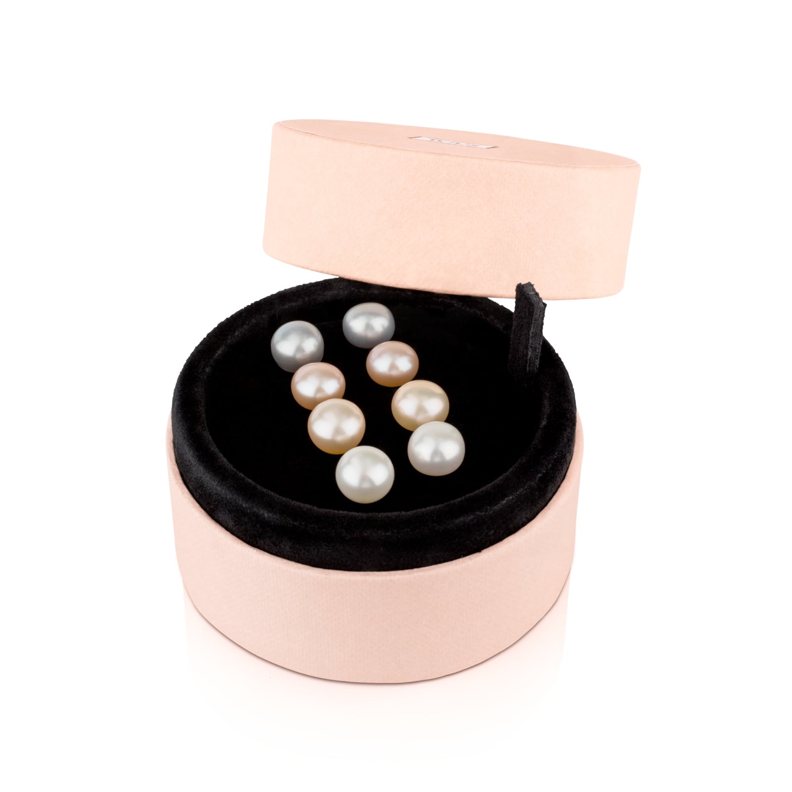 PACK 4 ARETES PLATA PERLA - 1