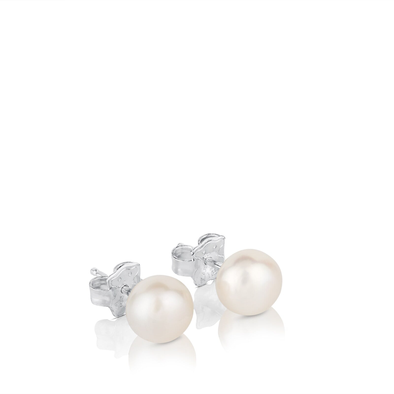 PACK 4 ARETES PLATA PERLA - 5