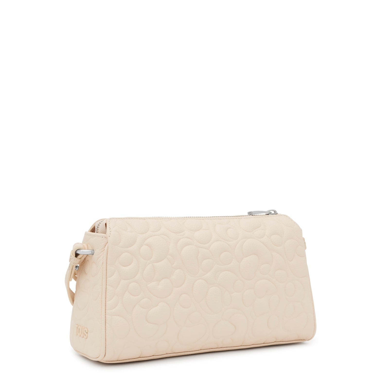 BANDOLERA GRANDE DE PIEL BEIGE TOUS GRETA - 2