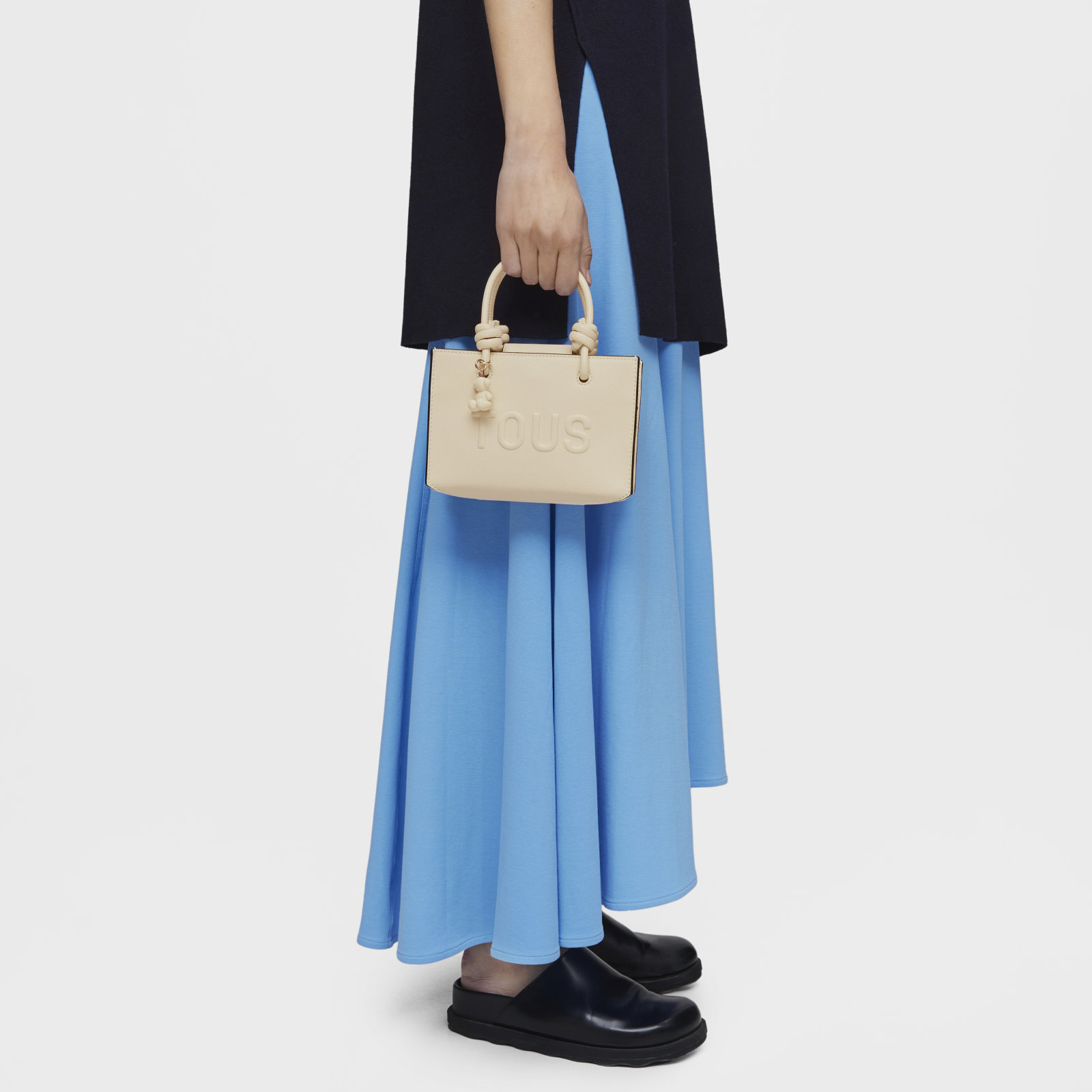 MINI BOLSO HORIZONTAL BEIGE TOUS LA RUE NEW - 5