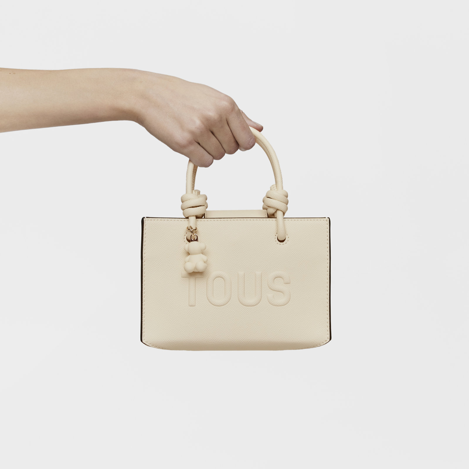 MINI BOLSO HORIZONTAL BEIGE TOUS LA RUE NEW - 6