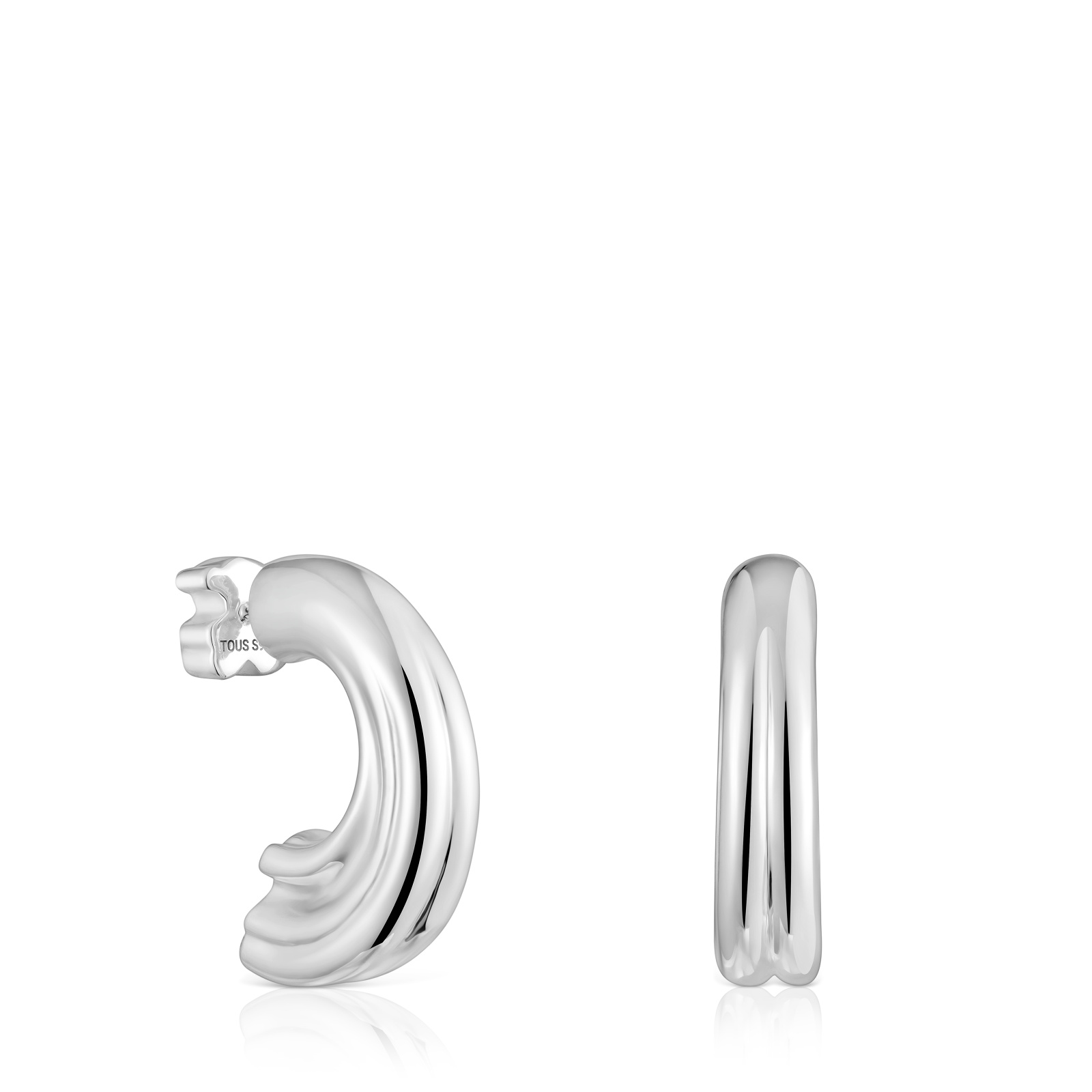PENDIENTES DE ARO DE PLATA Y MOTIVO OSO TOUS 1950 - 4