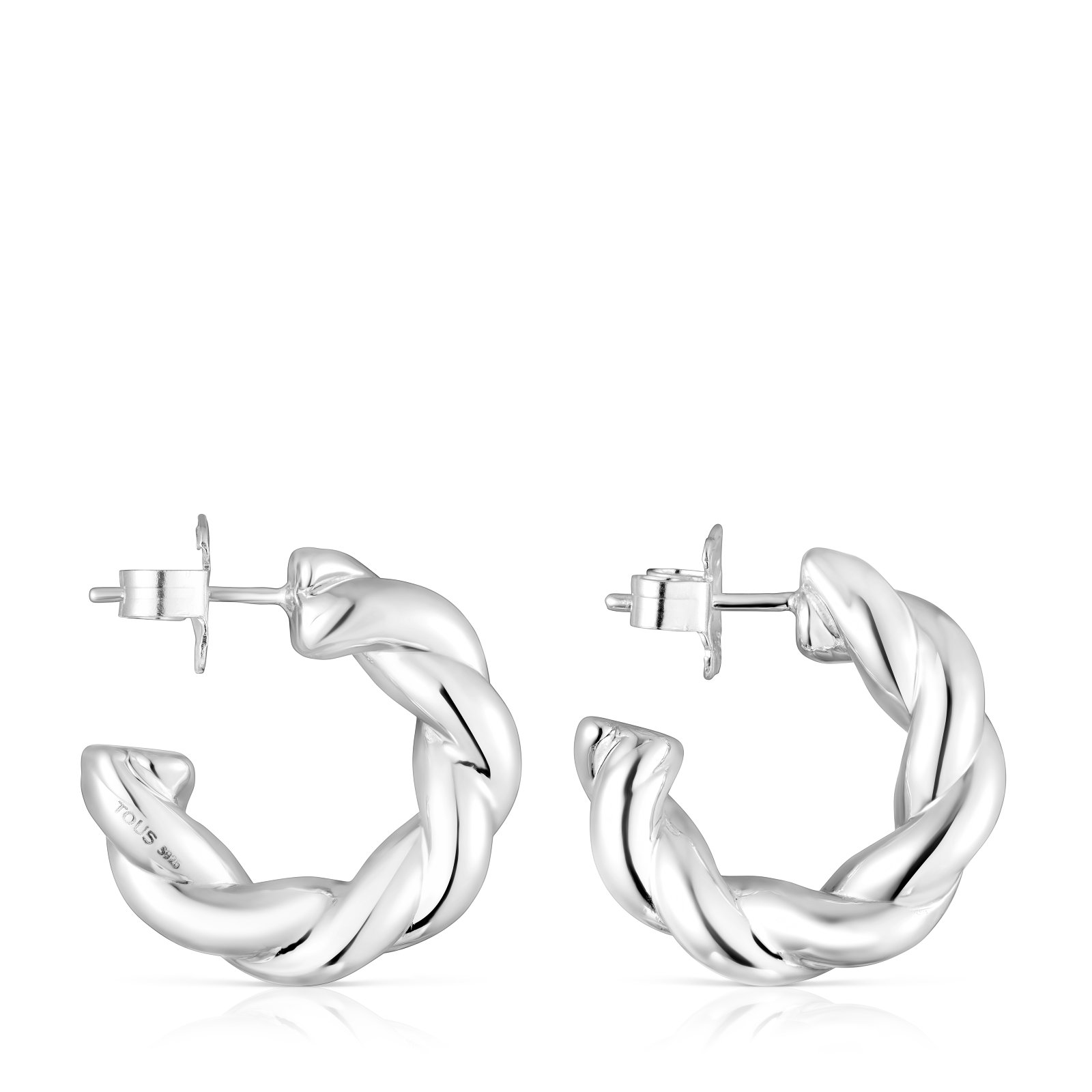 PENDIENTES DE PLATA TWISTED - 4