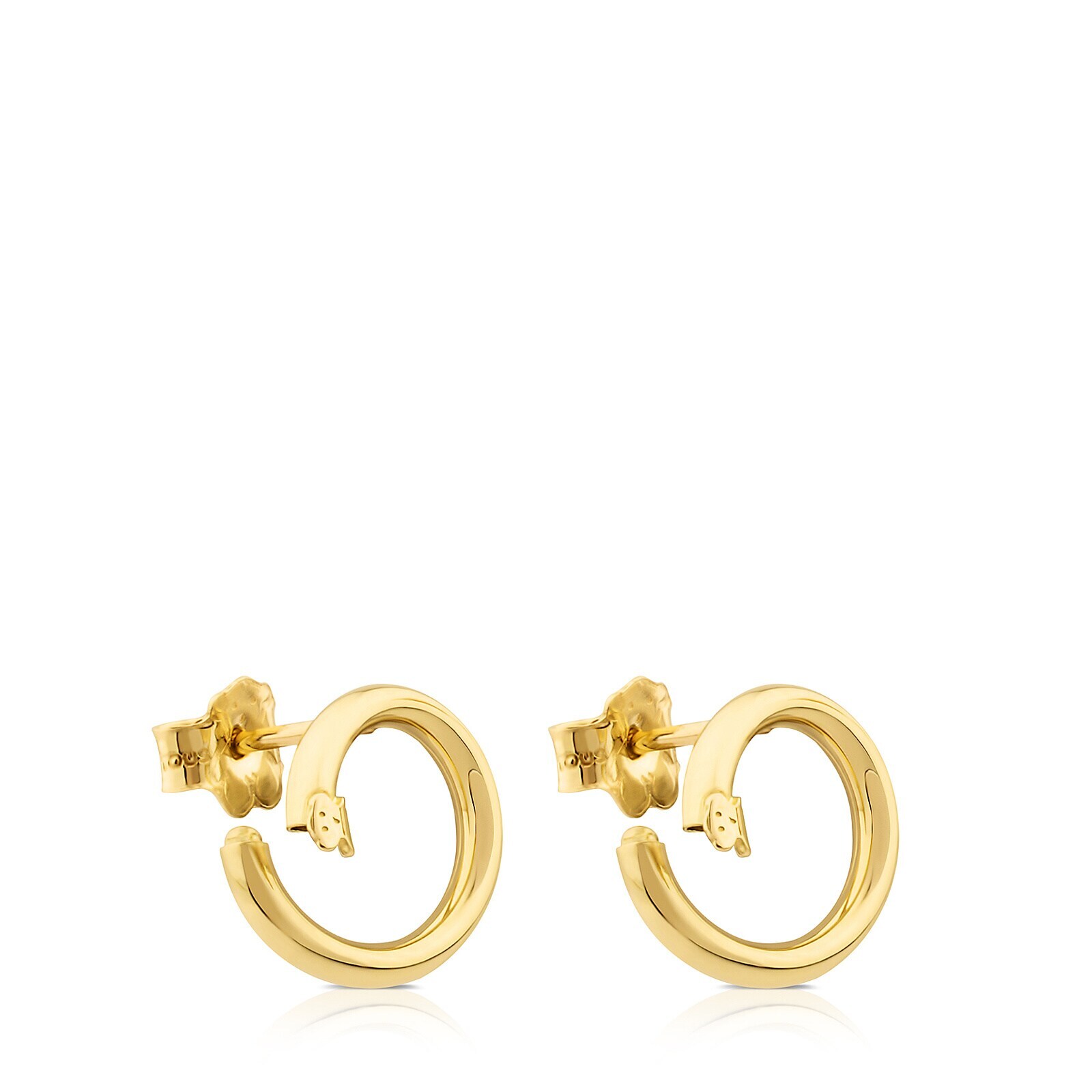 PENDIENTES PEQUEÑOS DE ORO HOLD - 2