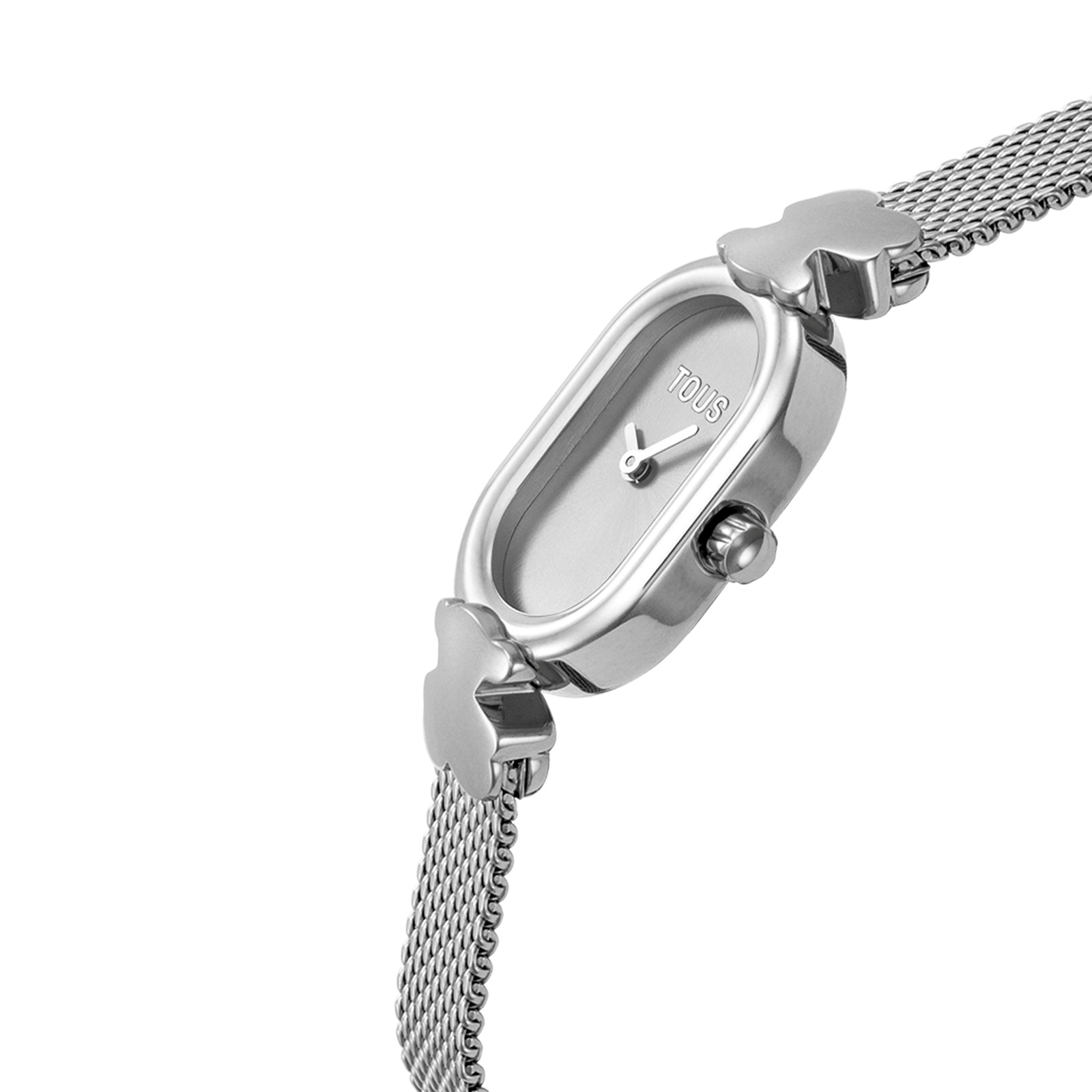RELOJ ANALÓGICO DE ACERO OVAL ICON - 2