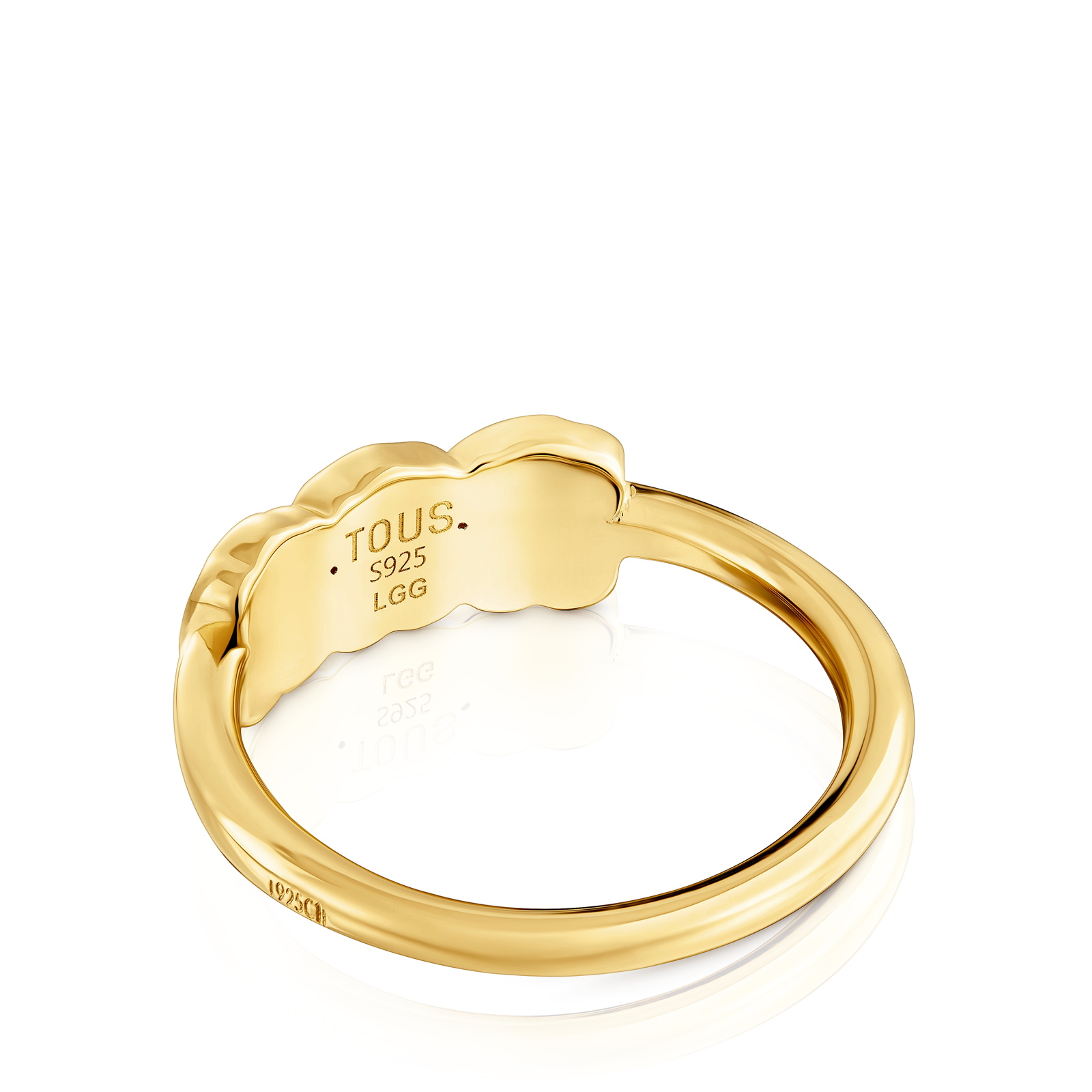 ANILLO PLATA OSO ICON COLOR LGG TALLA 14 - 3