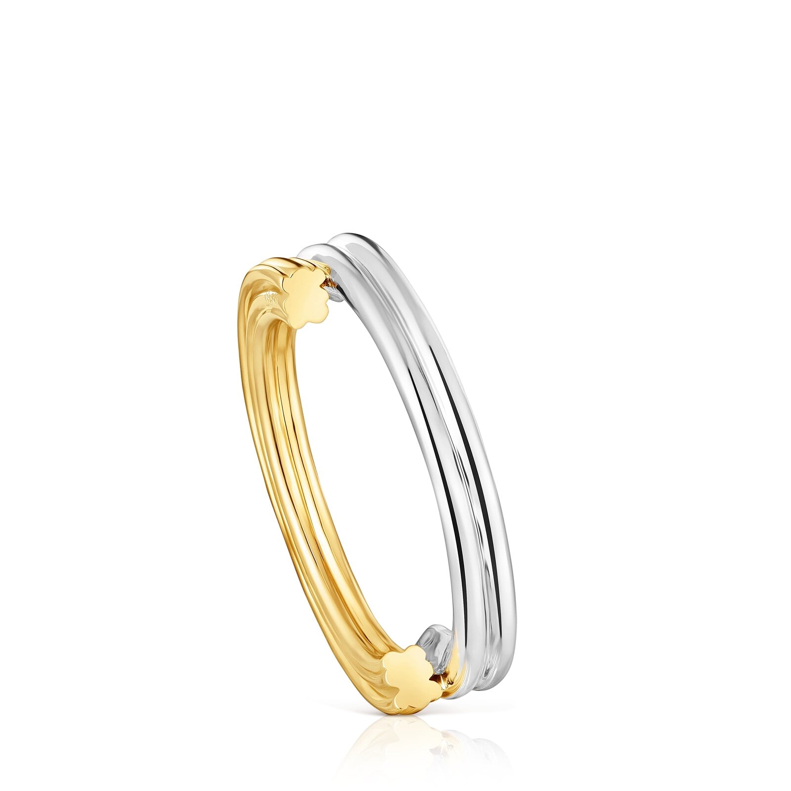 ANILLO MEDIANO BICOLOR Y MOTIVOS OSO TOUS 1950 - 1