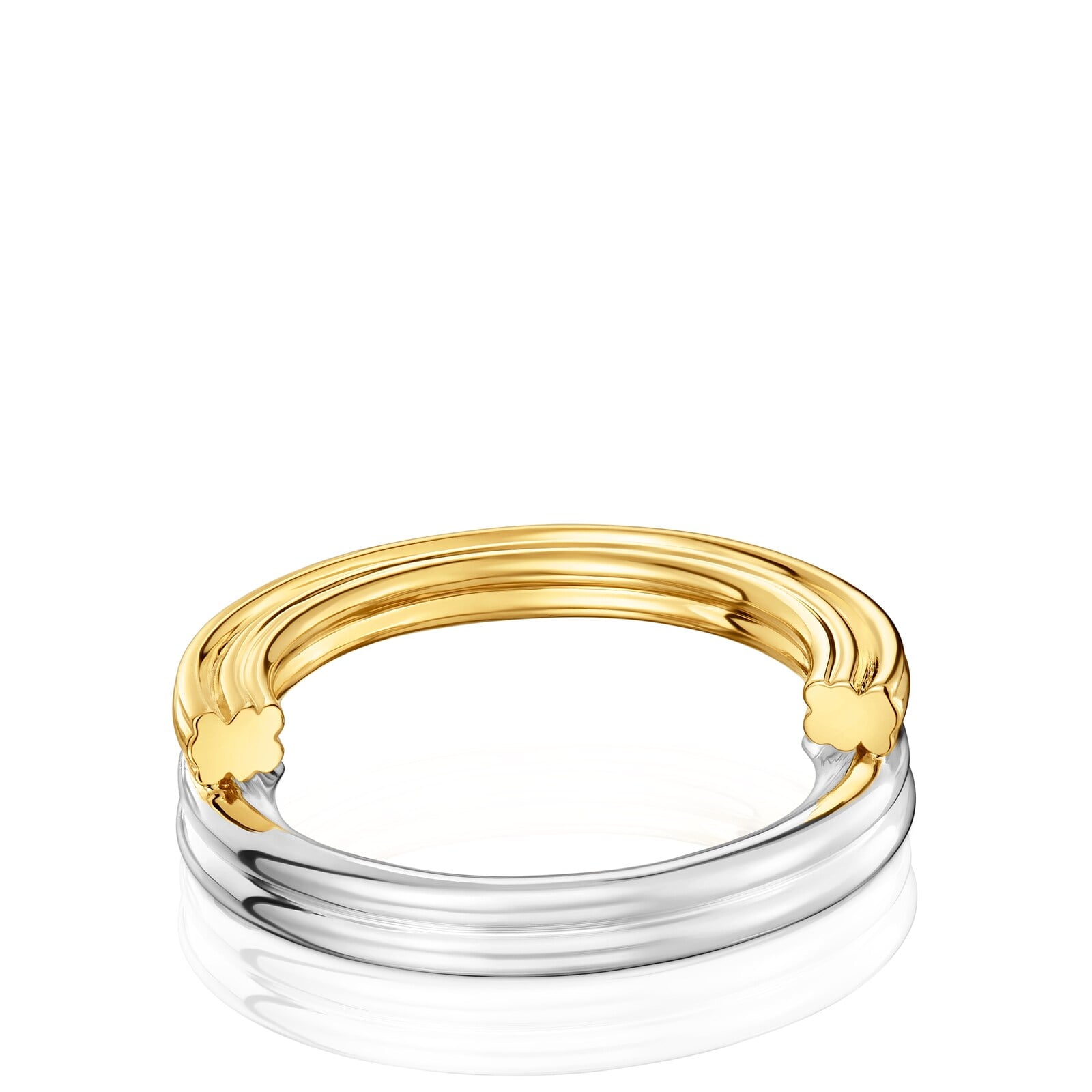 ANILLO MEDIANO BICOLOR Y MOTIVOS OSO TOUS 1950 - 3