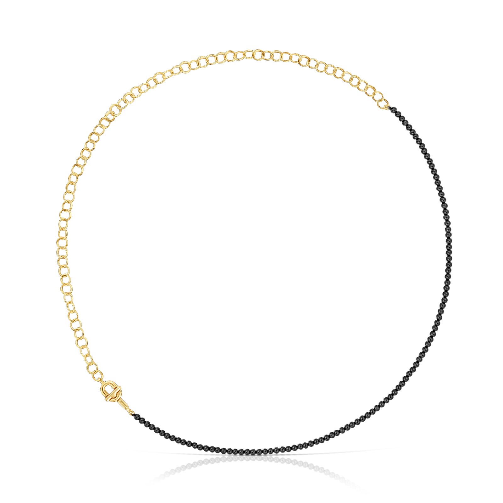 GARGANT. PLATA 1ªLEY BAÑO ONIX 3MM 45CM - 1