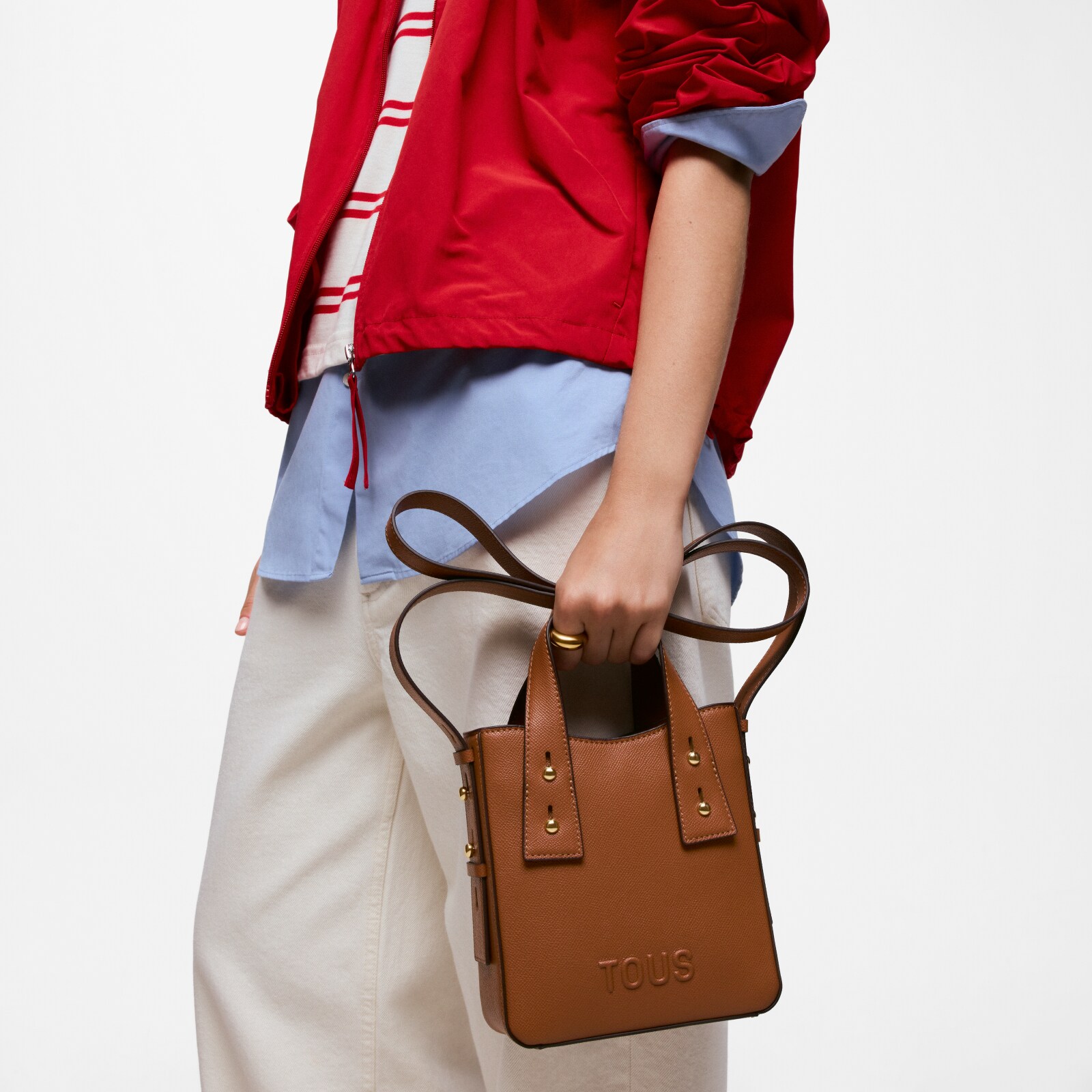 MINIBOLSO TOUS BACK TO BASICS CAMEL - 4