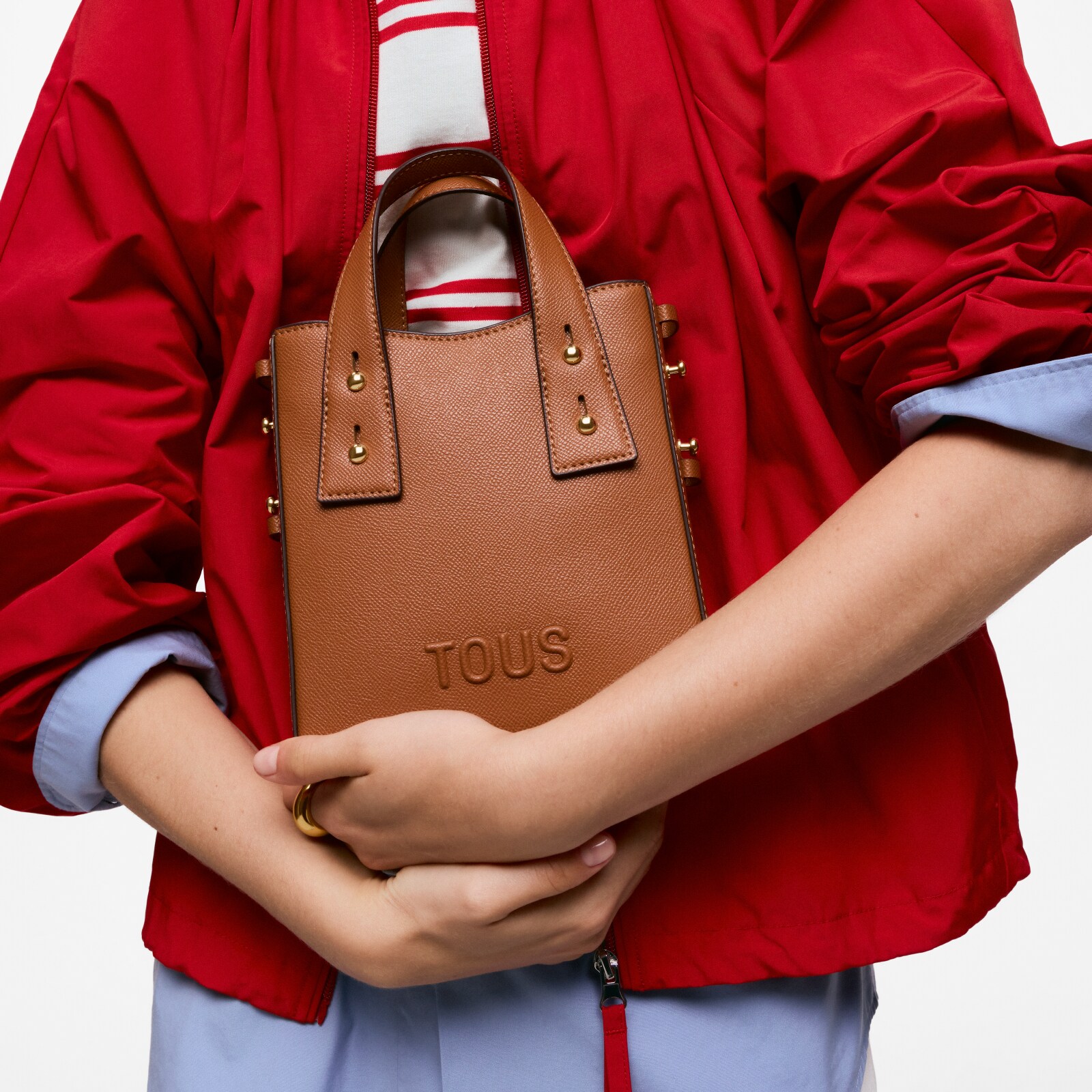 MINIBOLSO TOUS BACK TO BASICS CAMEL - 6