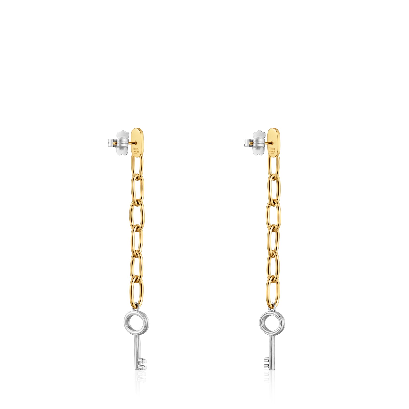 ARETES ACERO/IPG CADENA LLAVE 80MM - 2