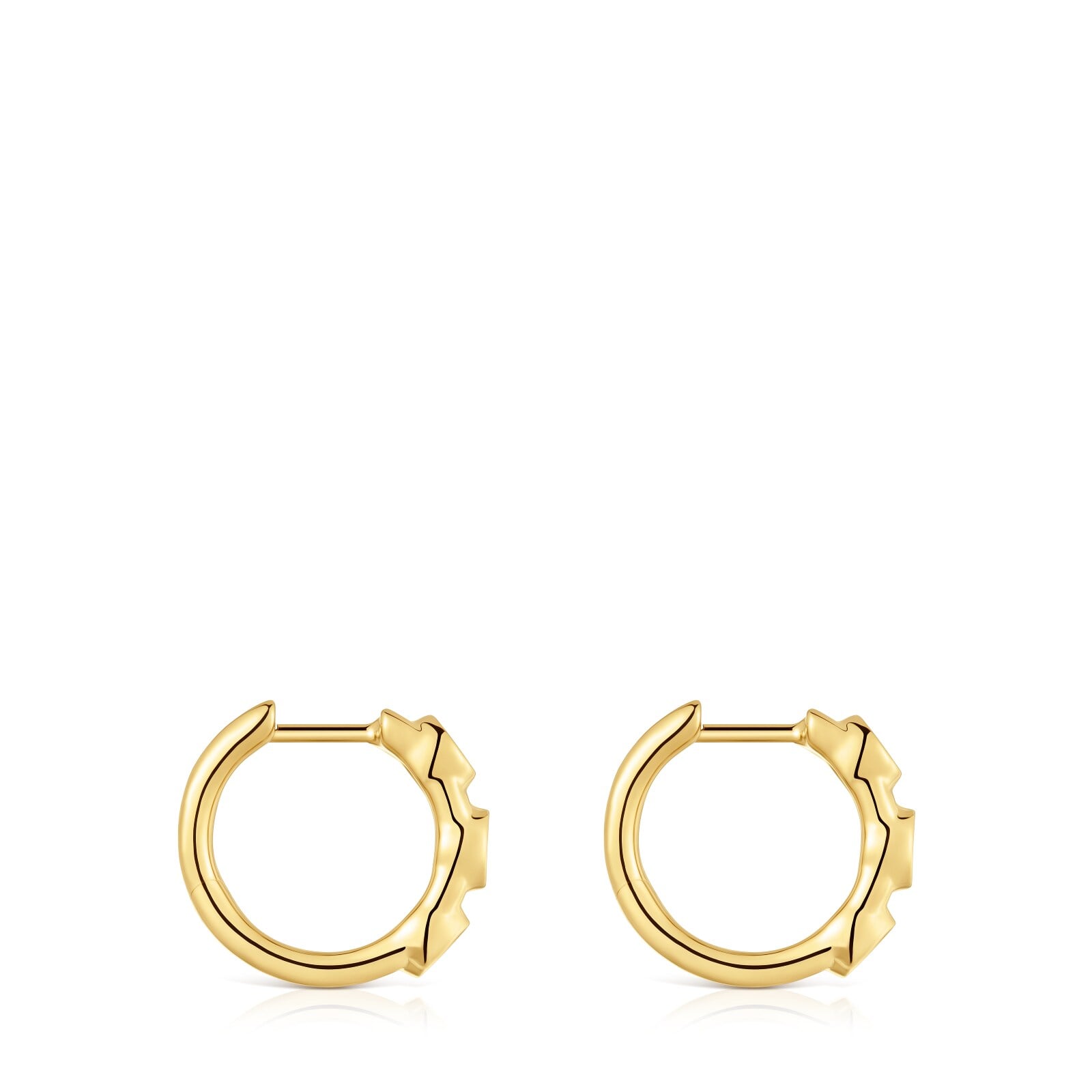 ARETES PLATA 1ªLEY BAÑO LGD 0.48CT G/VS - 2
