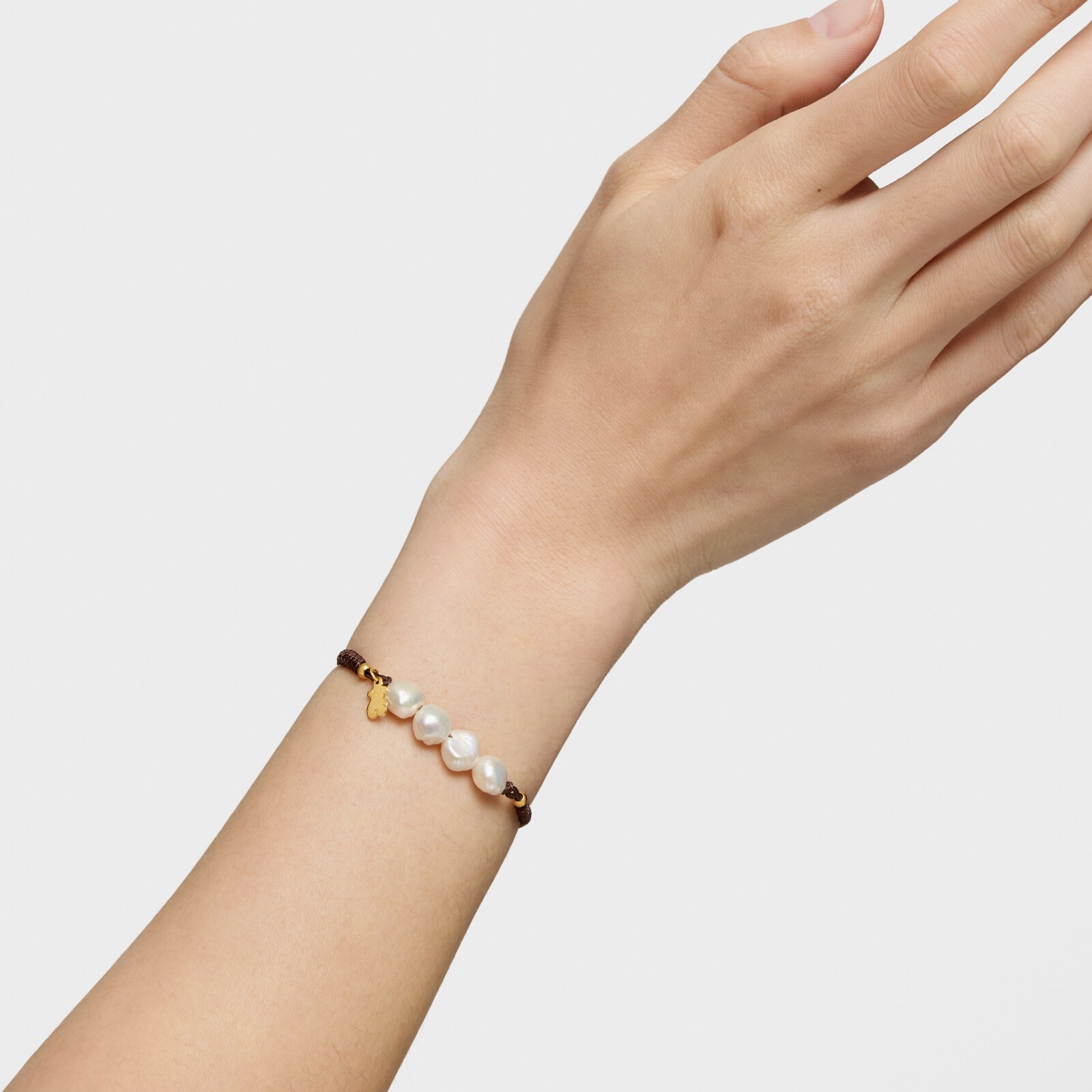 PULSERA NUDOS CON BAÑO DE ORO 18 KT SOBRE PLATA - 4