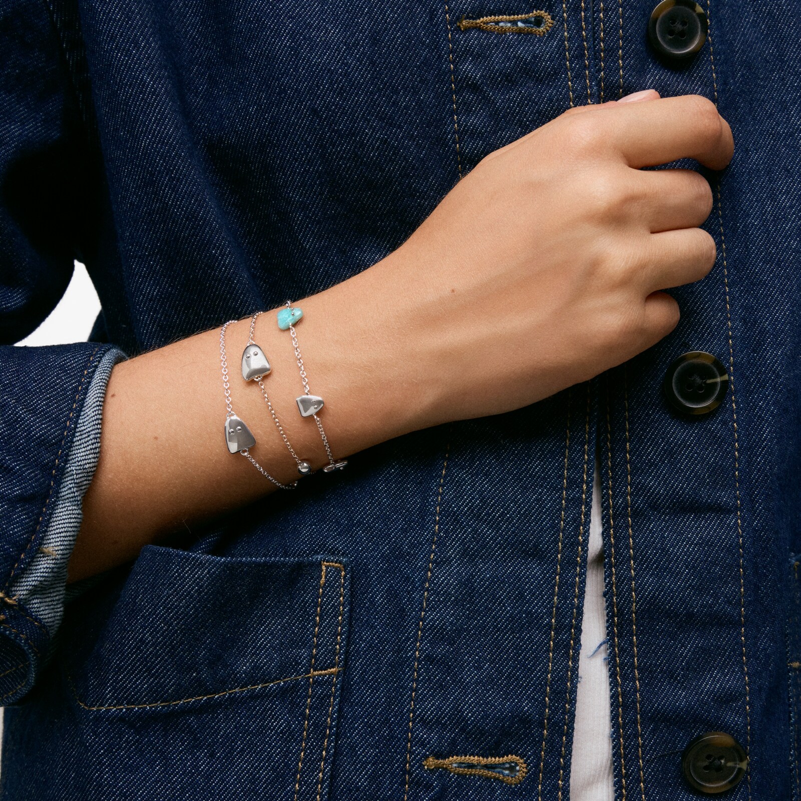PULSERA DE PLATA TOUS BOO - 4