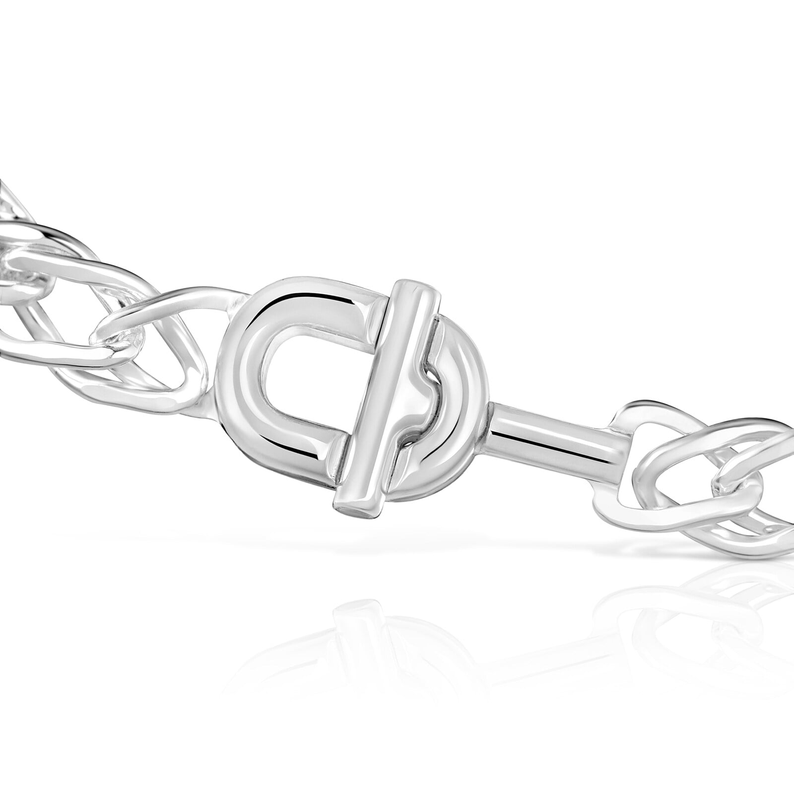 PULSERA DOBLE BARBADA DE PLATA TOUS MANIFESTO - 2
