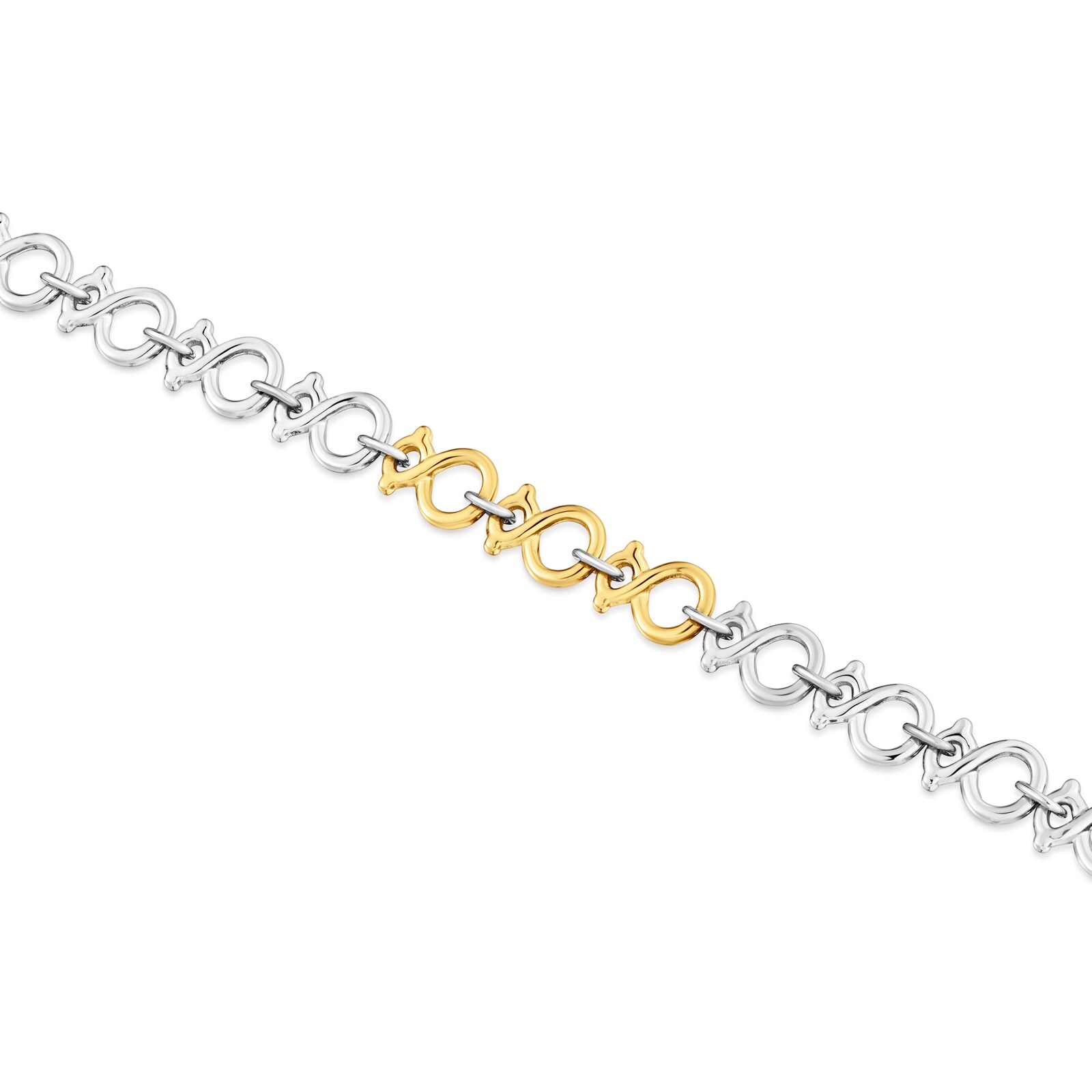PULSERA DE ACERO BICOLOR TOUS INFINITY - 3