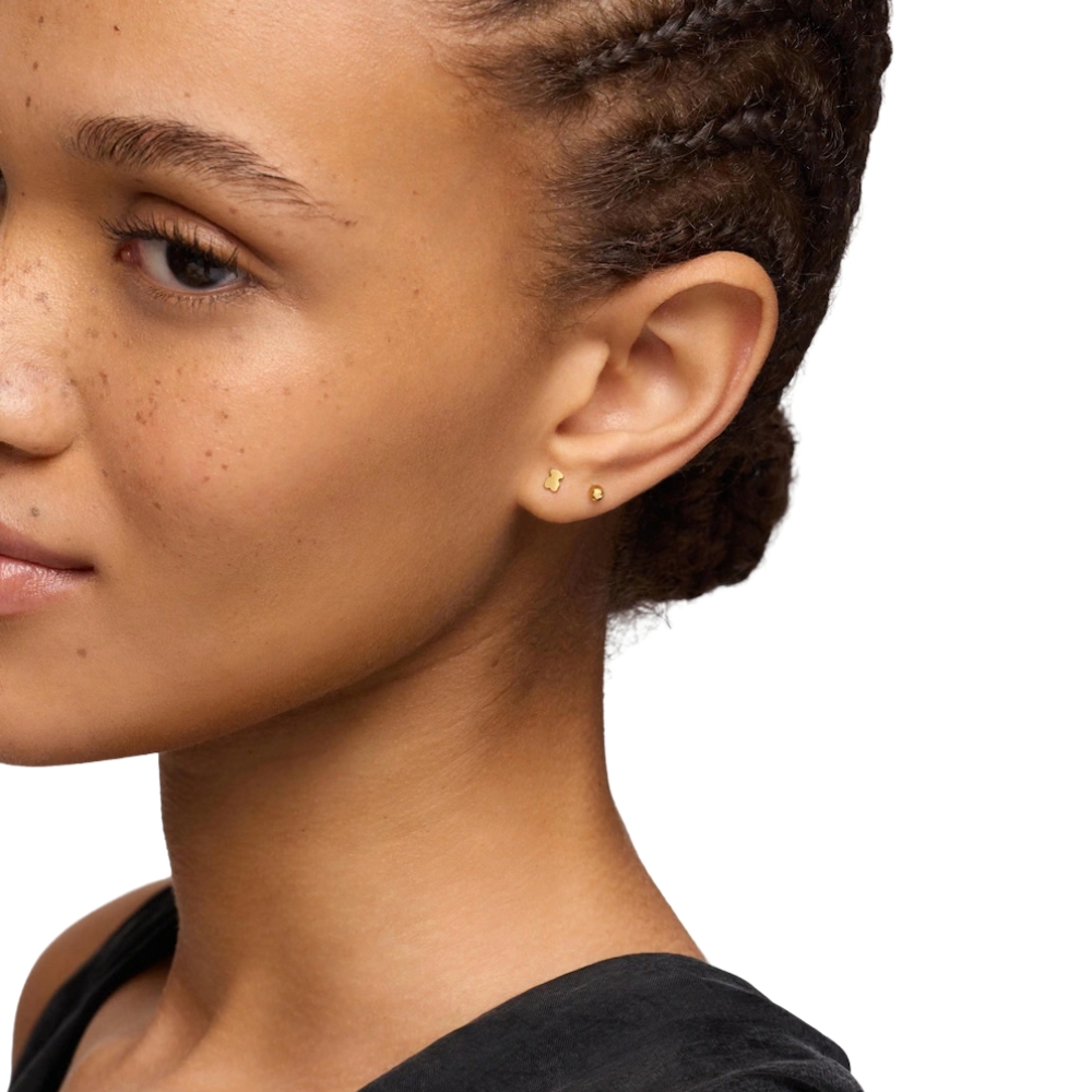 ARETES DE ORO Y MOTIVO OSO TOUS BASICS - 5