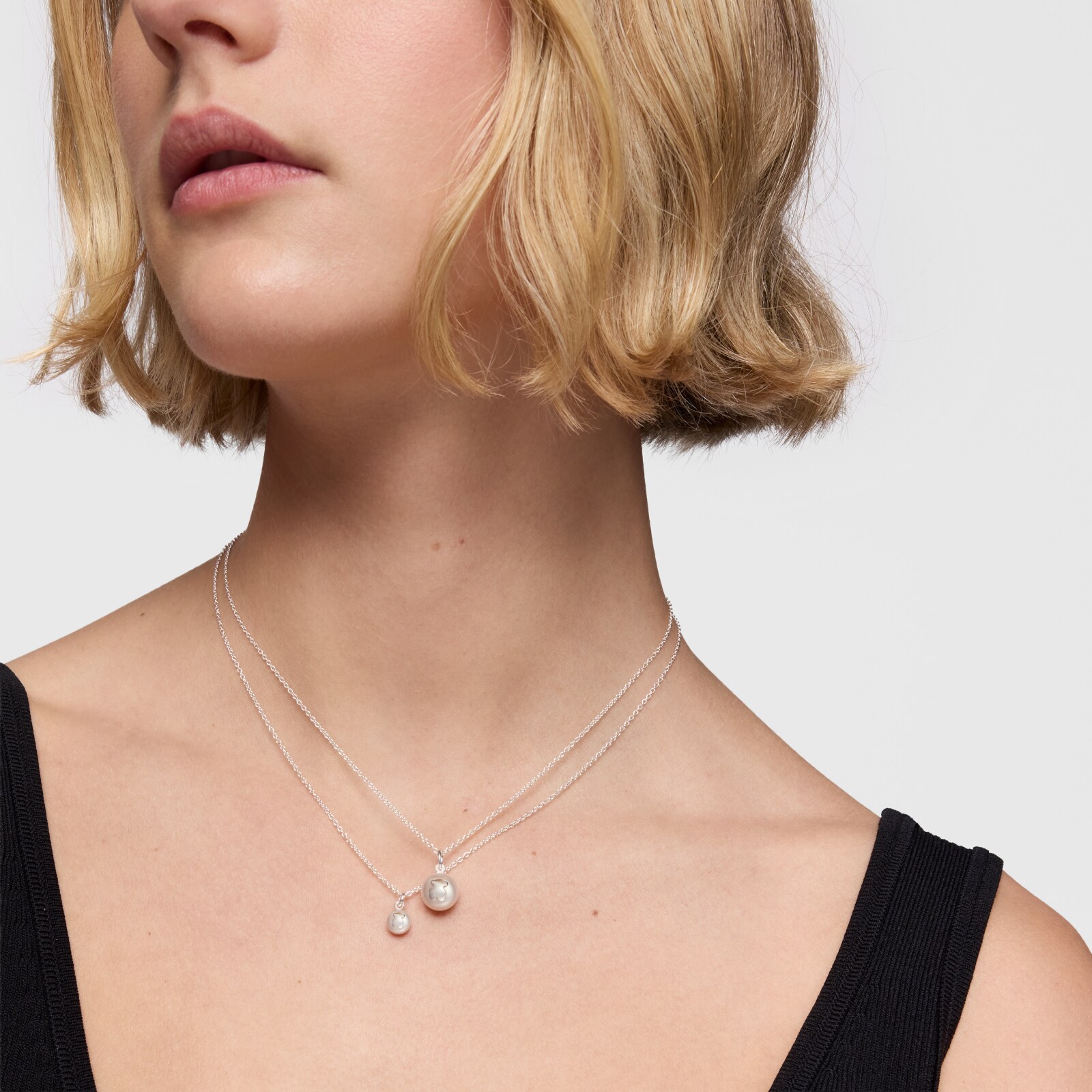 COLLAR SWEET DOLLS DE PLATA - 4