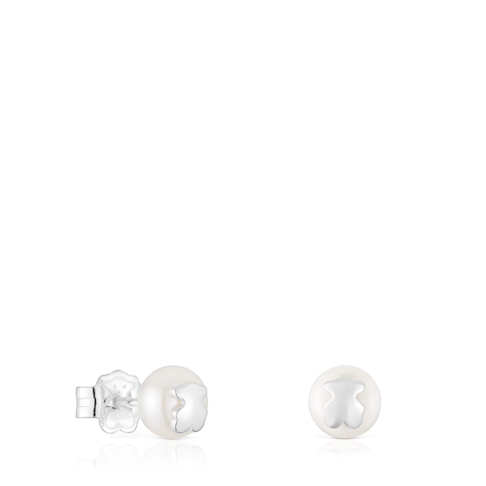 ARETES TOUS BEAR DE PLATA - 1