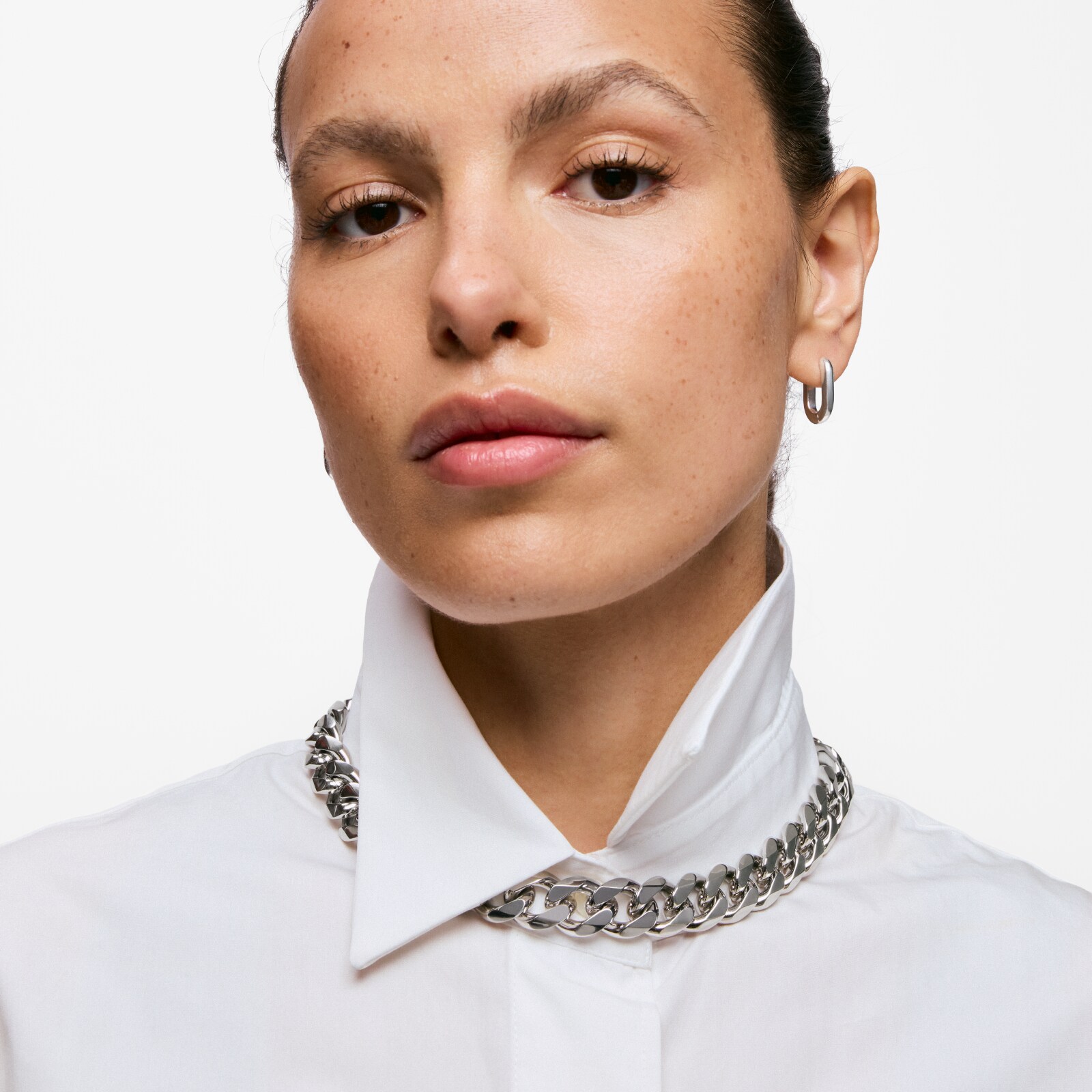 COLLAR CADENA BARBADA DE ACERO TOUS BASICS - 5