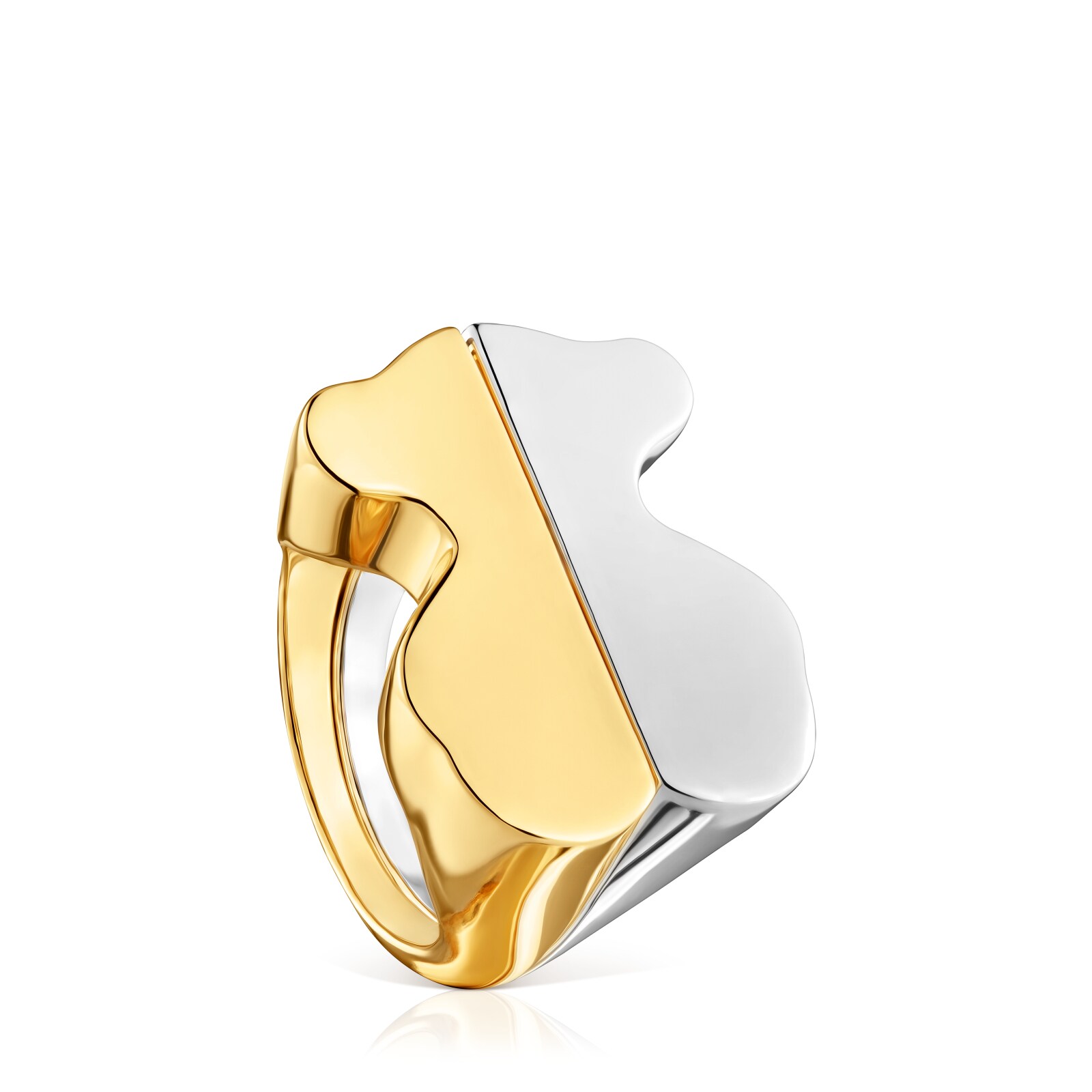 PACK DE ANILLOS BICOLOR MOTIVO OSO TOUS 1956 - 1