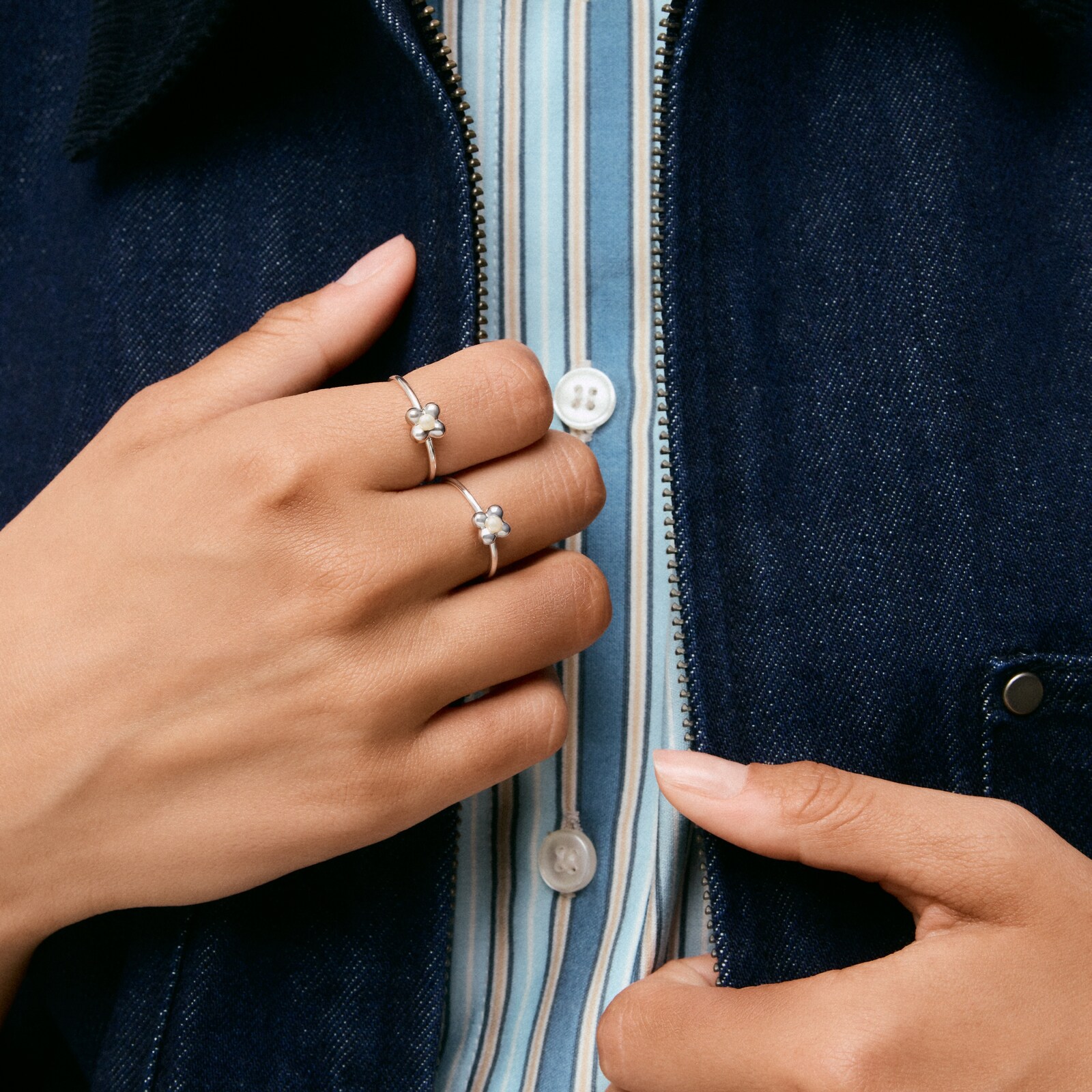 ANILLO FLOR DE PLATA TOUS BOLD MOTIF - 4