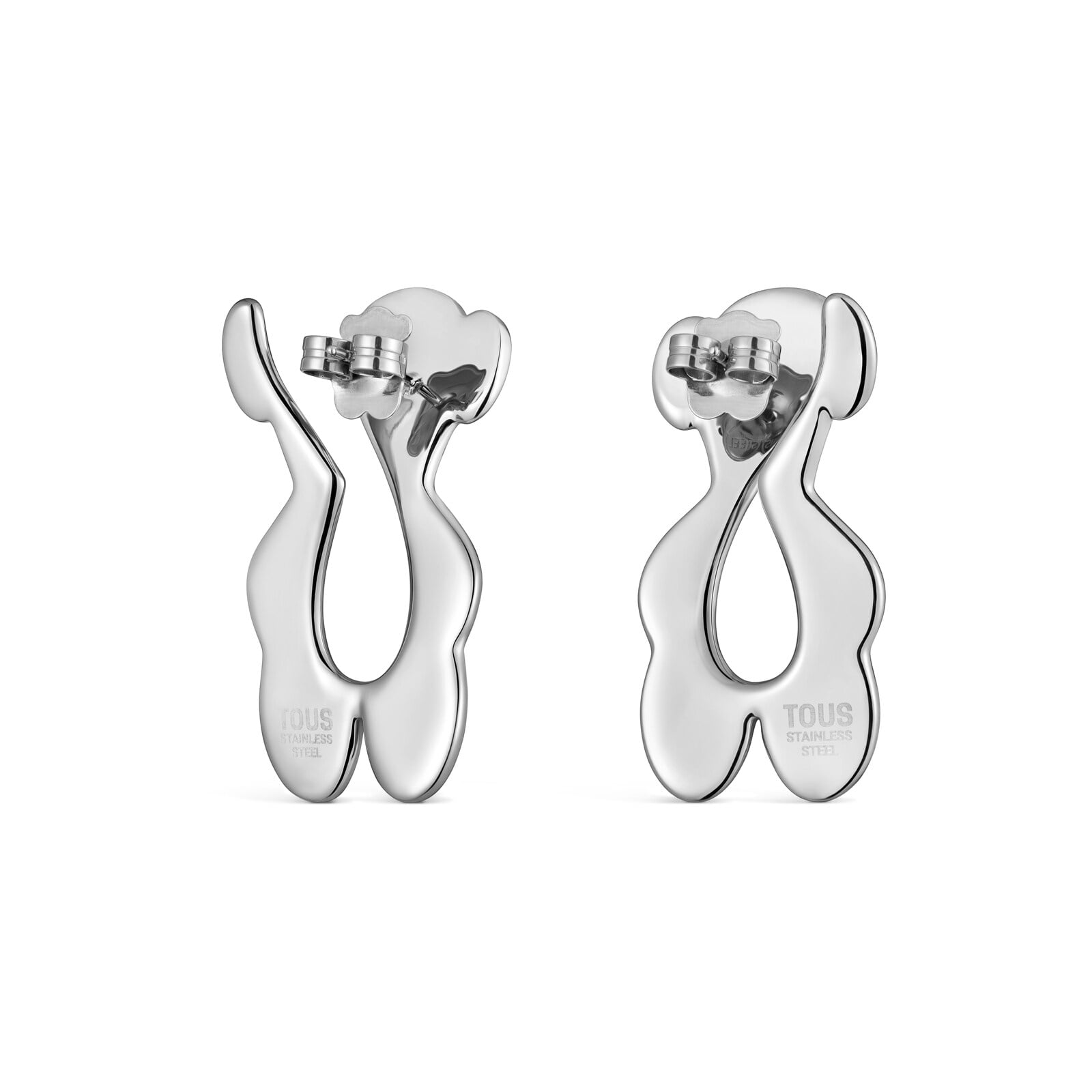 ARETES LARGOS OSO DE ACERO TOUS STRAIN - 2
