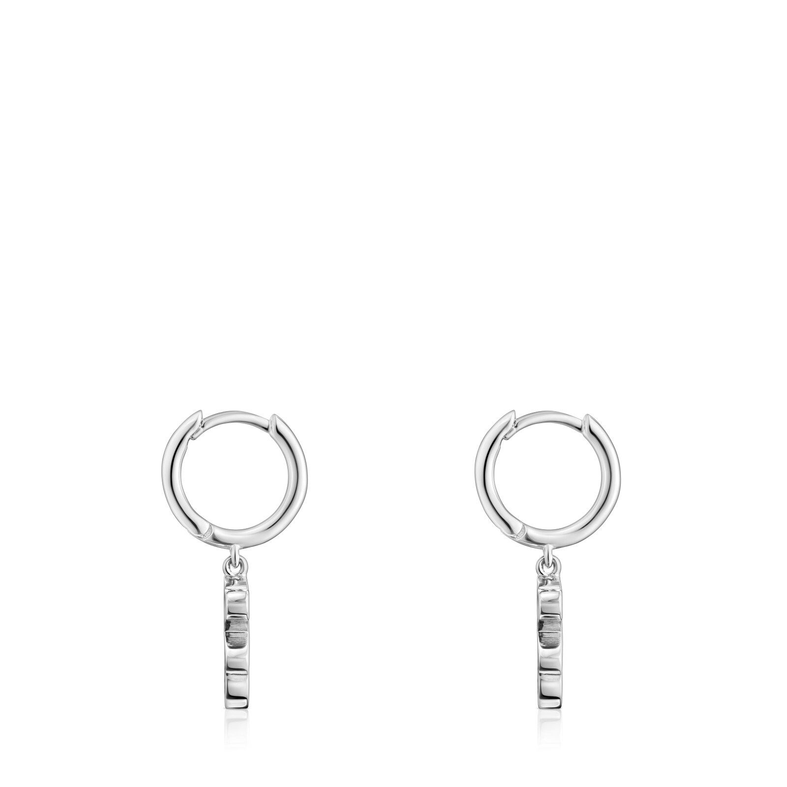 ARETES ARO DE PLATA Y DETALLE OSO TOUS DIJE SWEET DOLLS - 2