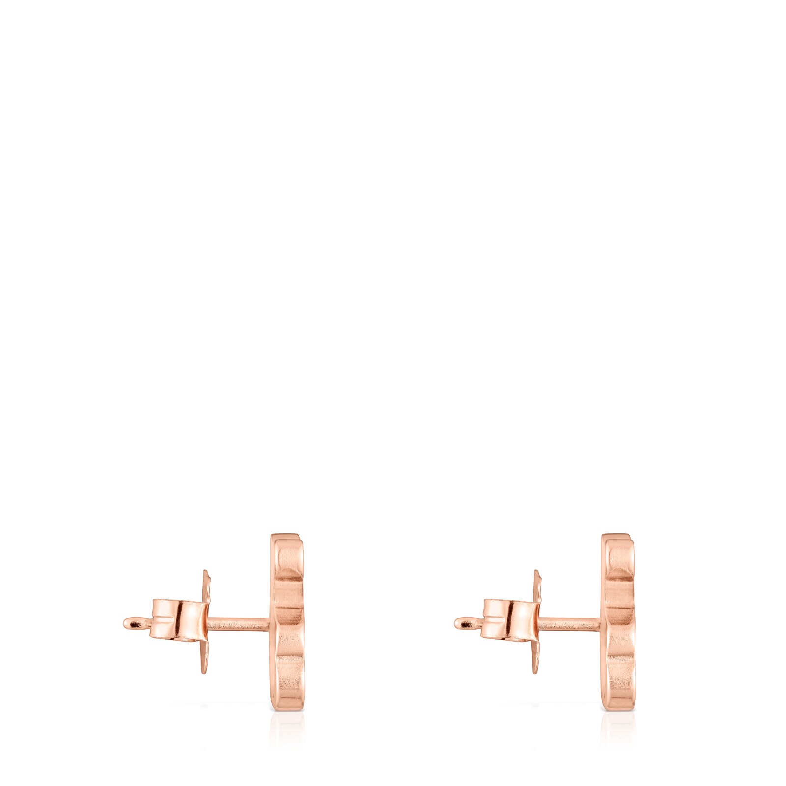 ARETES OSO CON BAÑO DE ORO ROSA 18 KT TOUS 12 MM SWEET DOLLS - 2